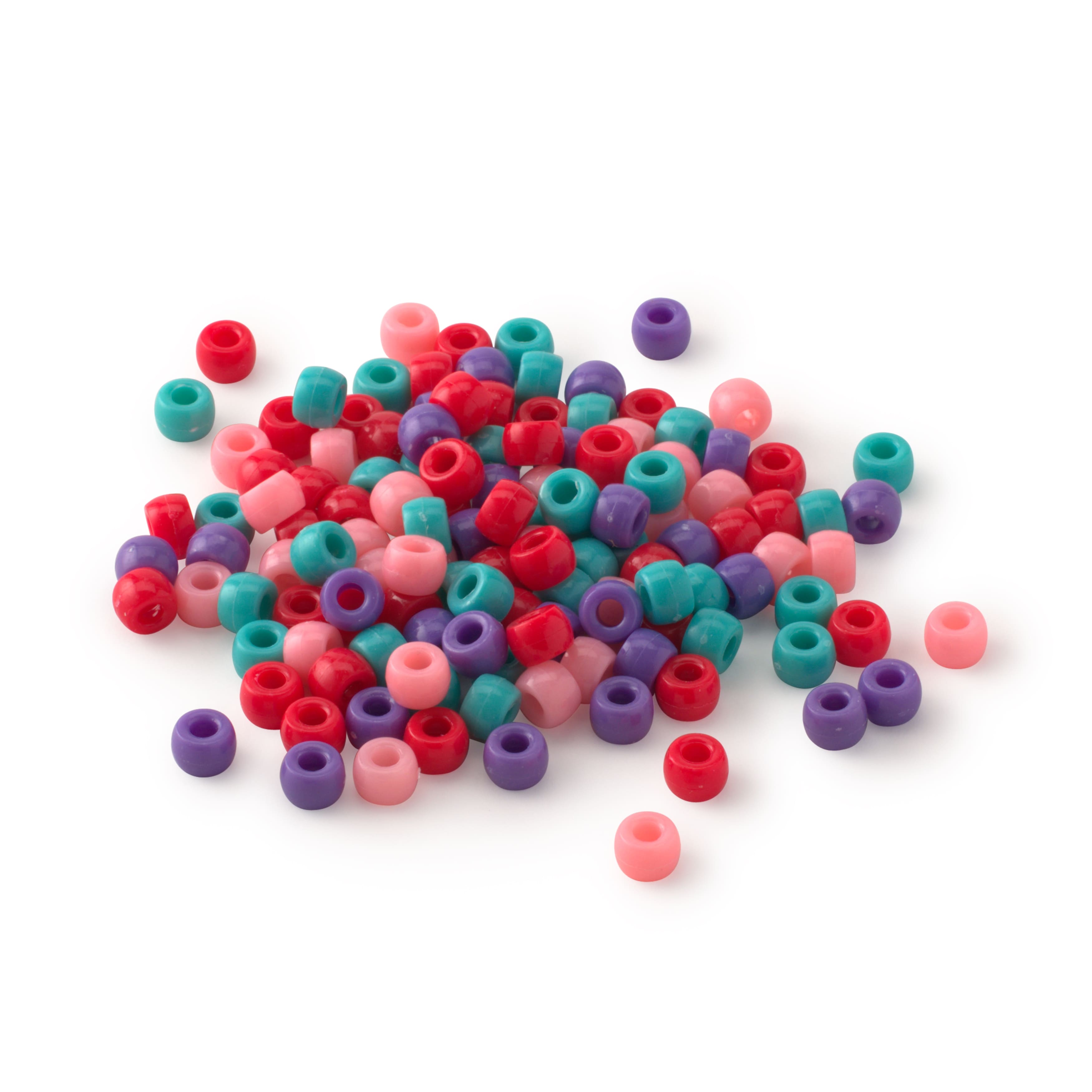 12 Packs: 580 ct. (6,960 total) Princess Pony Beads by Creatology™, 6mm x 9mm