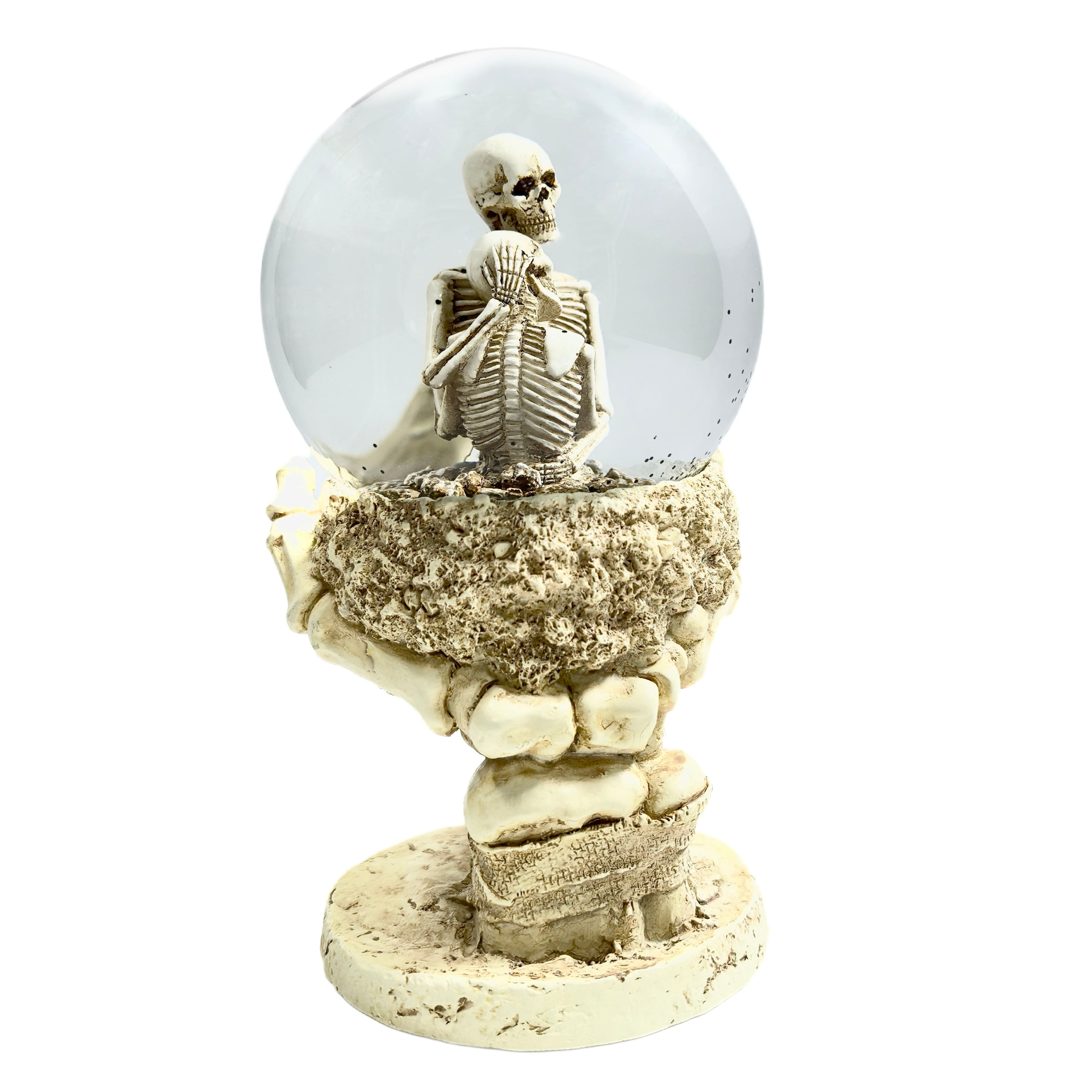 6.5&#x22; Skeleton Couple Water Globe by Ashland&#xAE;
