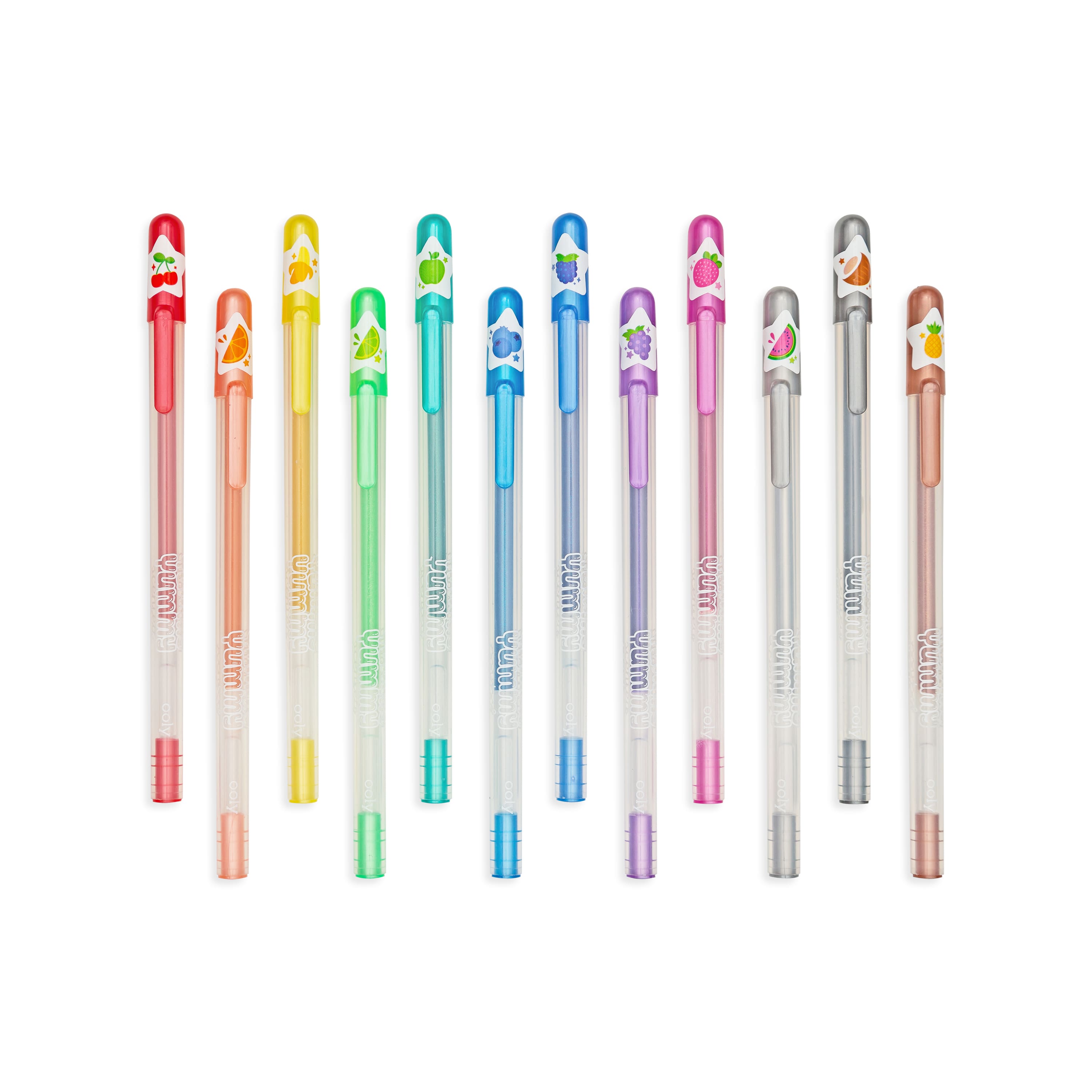 Yummy Yummy Scented 12 Color Glitter Gel Pens