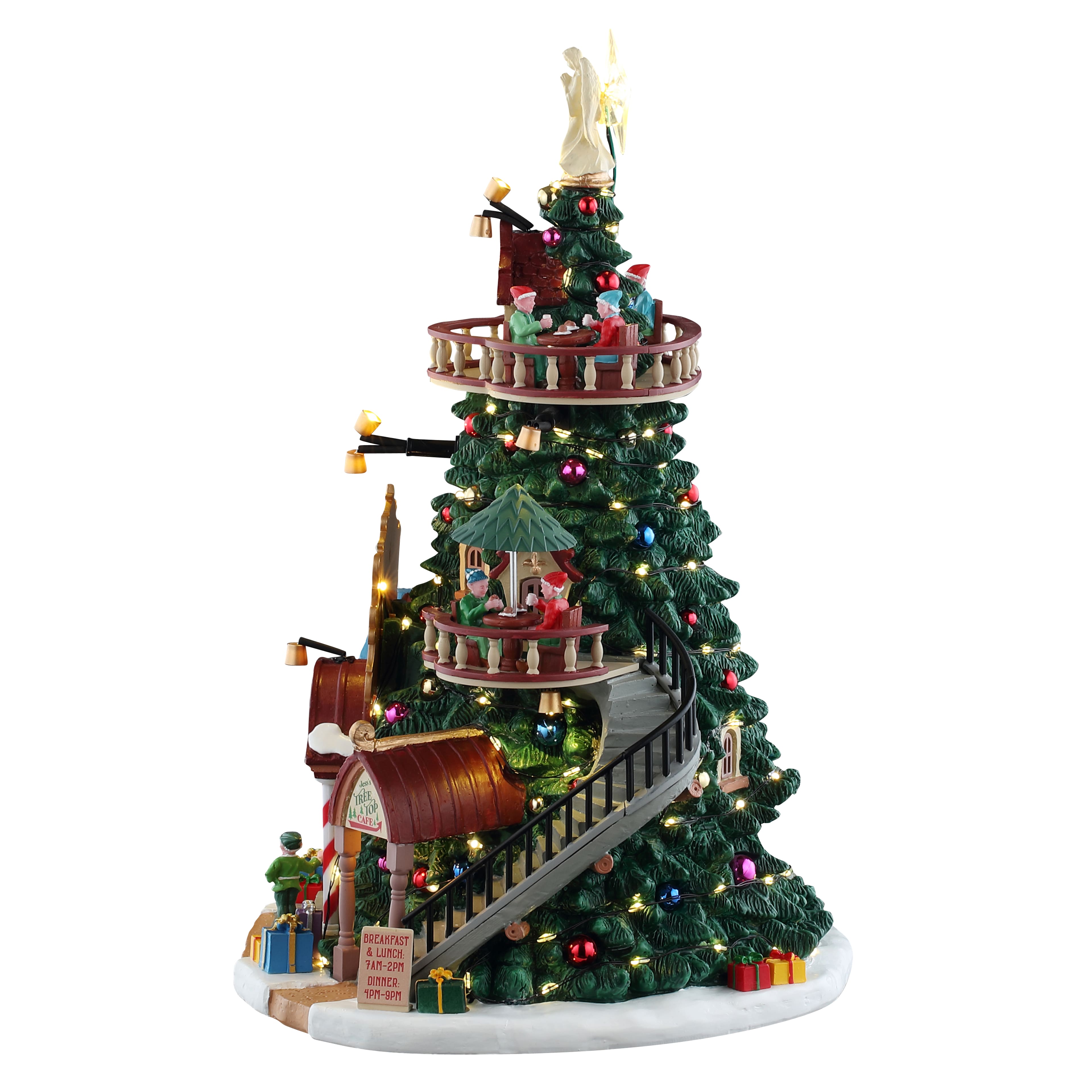 Lemax® Santa's Wonderland Tannenbaum Tower Christmas Shops