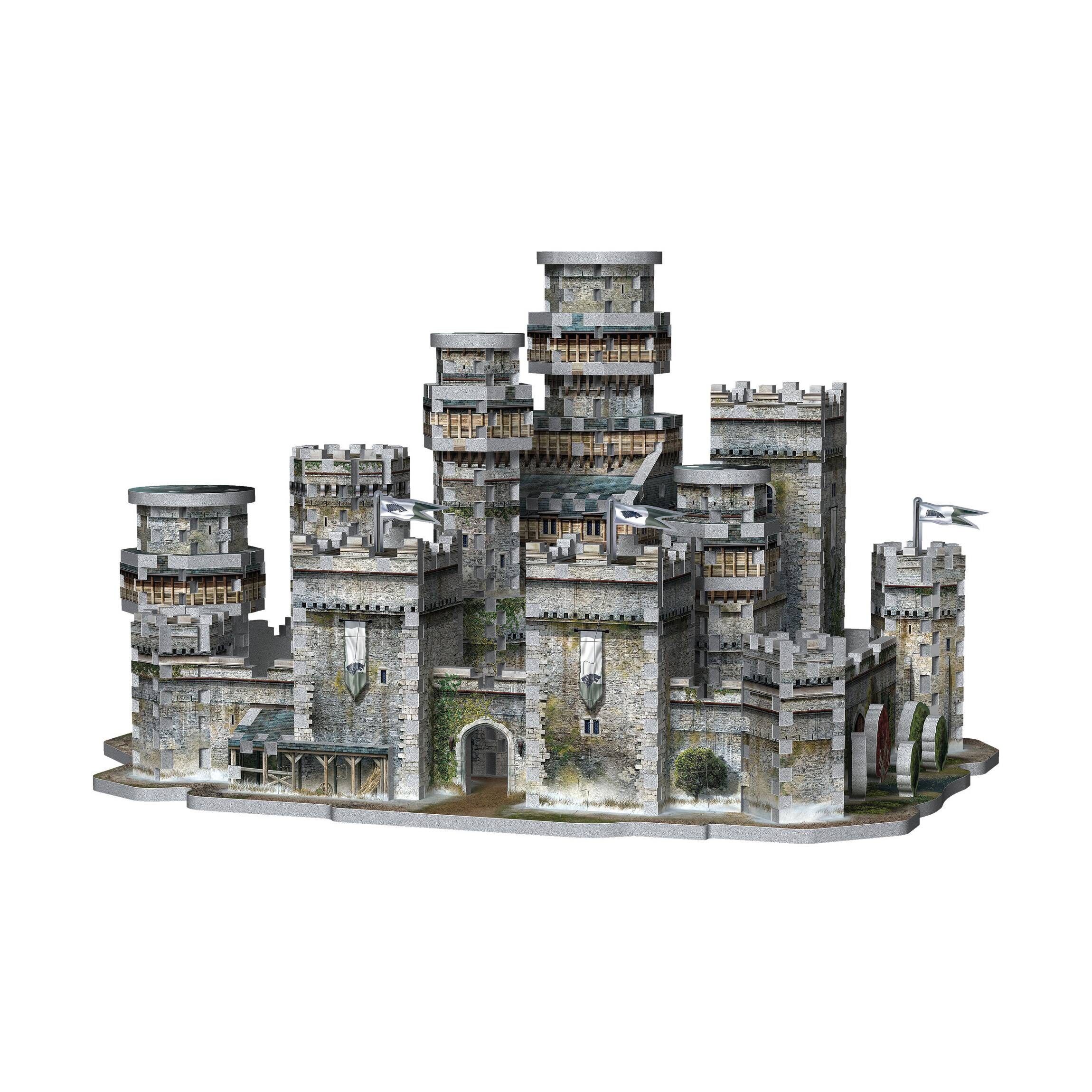 Game of Thrones - 2 3D Puzzles: The Red Keep and Winterfell: 1755 Pcs
