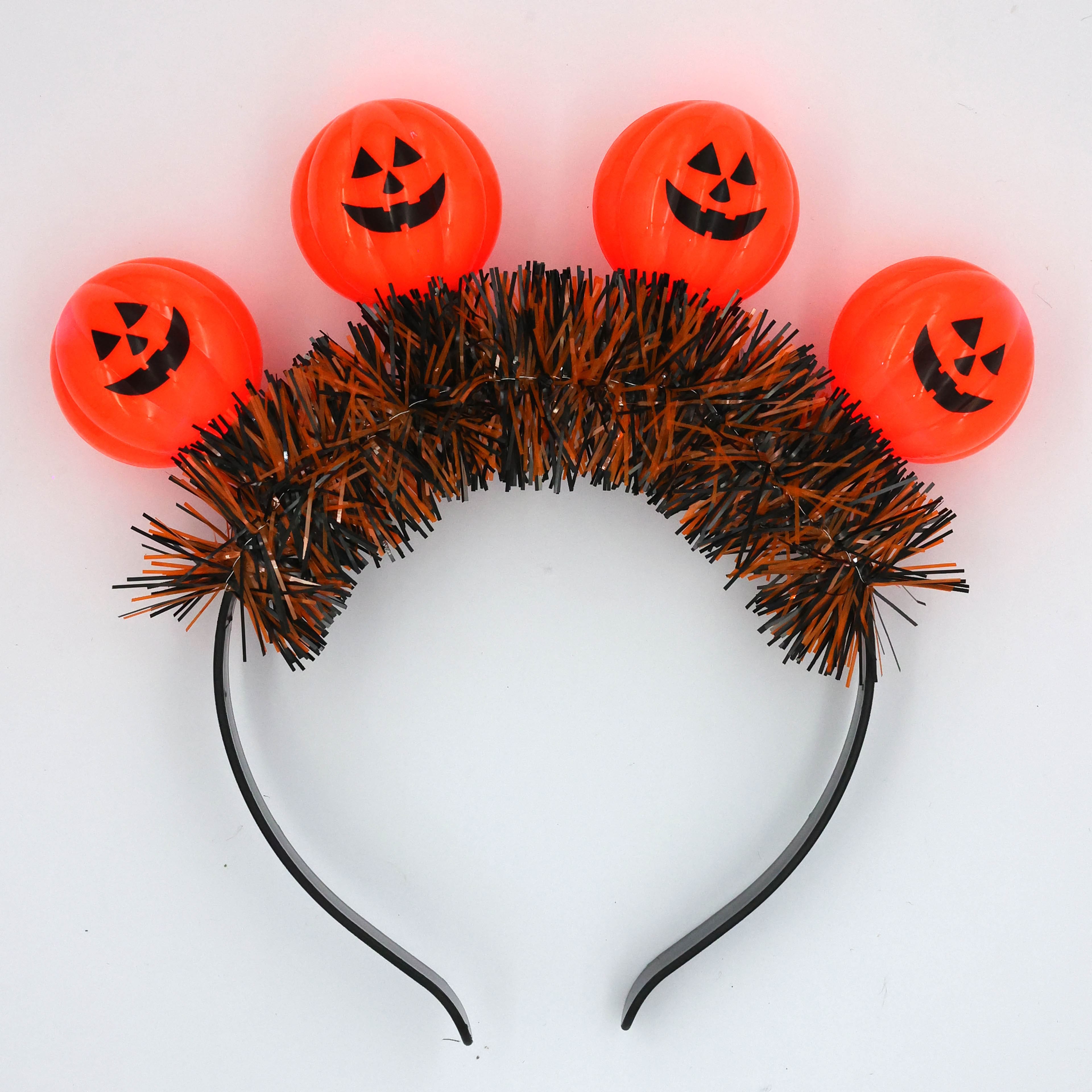 Jack-o&#x27;-Lantern Light Up Headband by Celebrate It&#x2122;