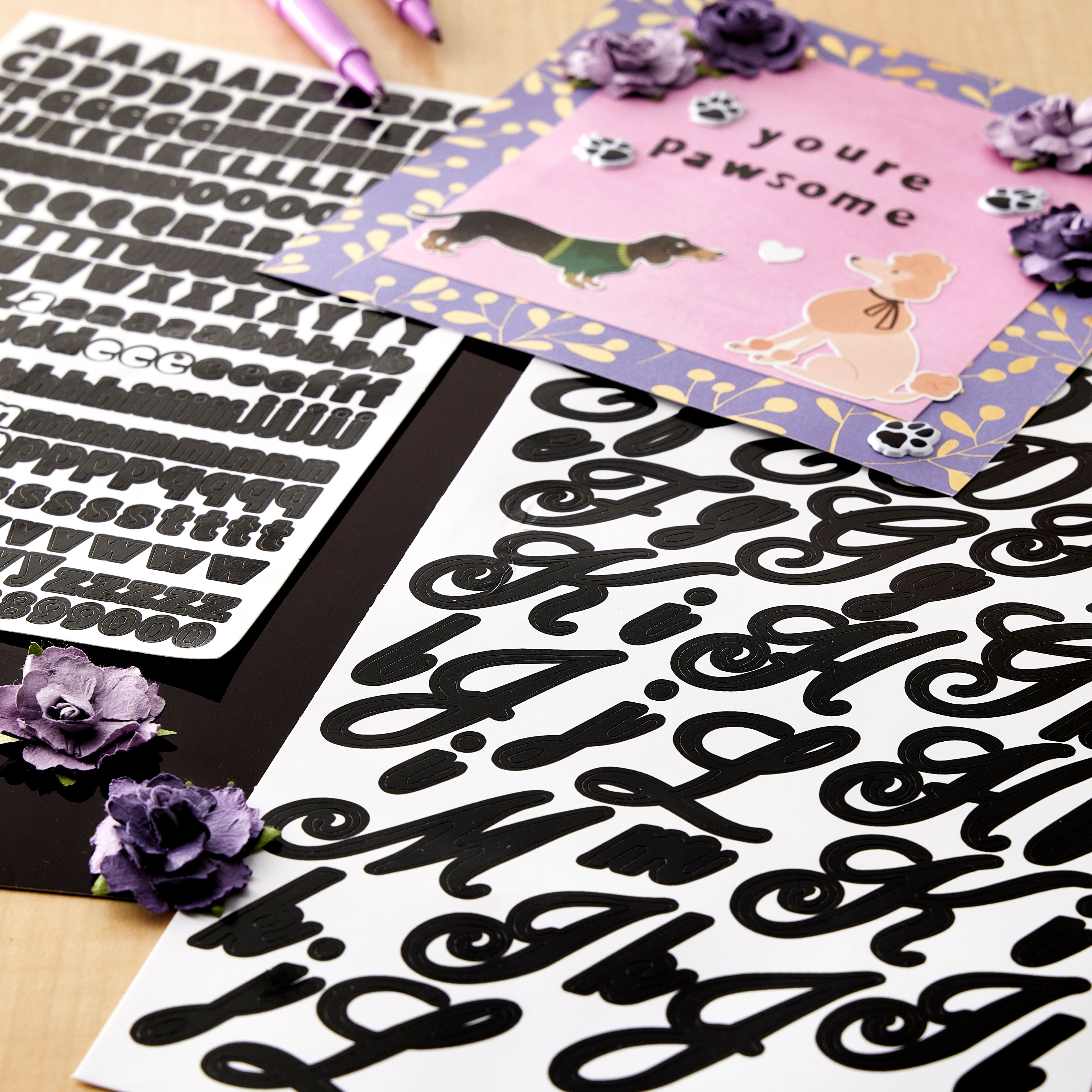 Recollections™ Alphabet Stickers, Value Pack | Michaels