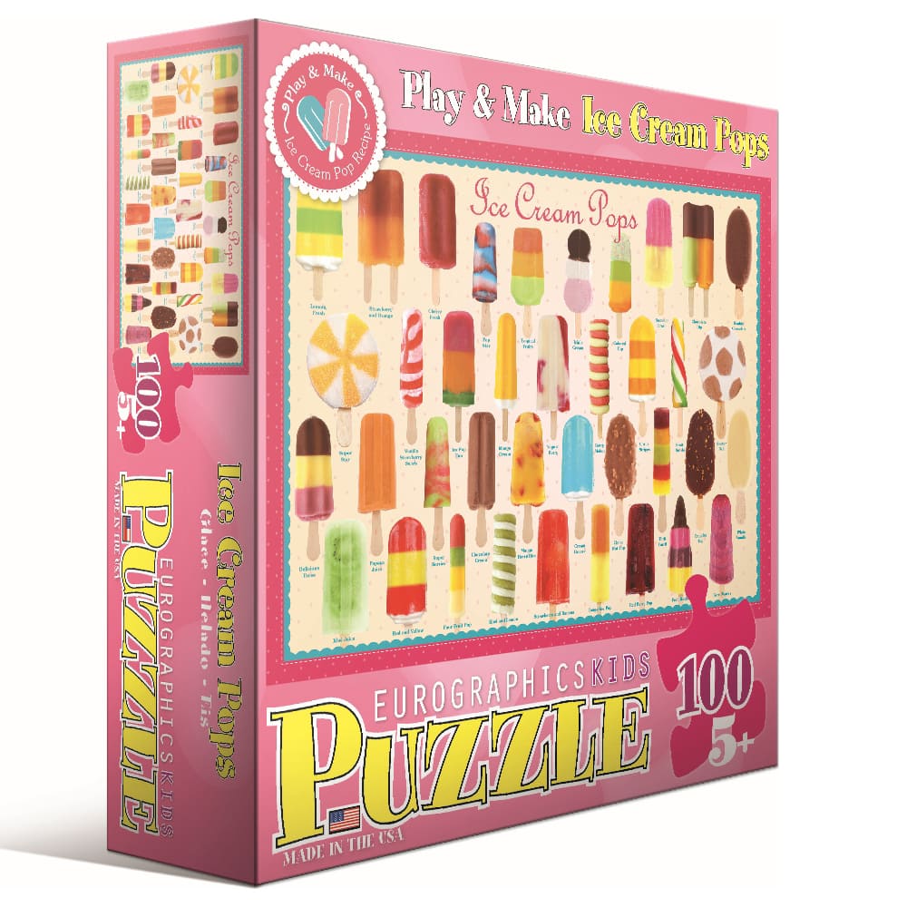 Play & Make Ice Cream Pops 100 Piece Puzzle