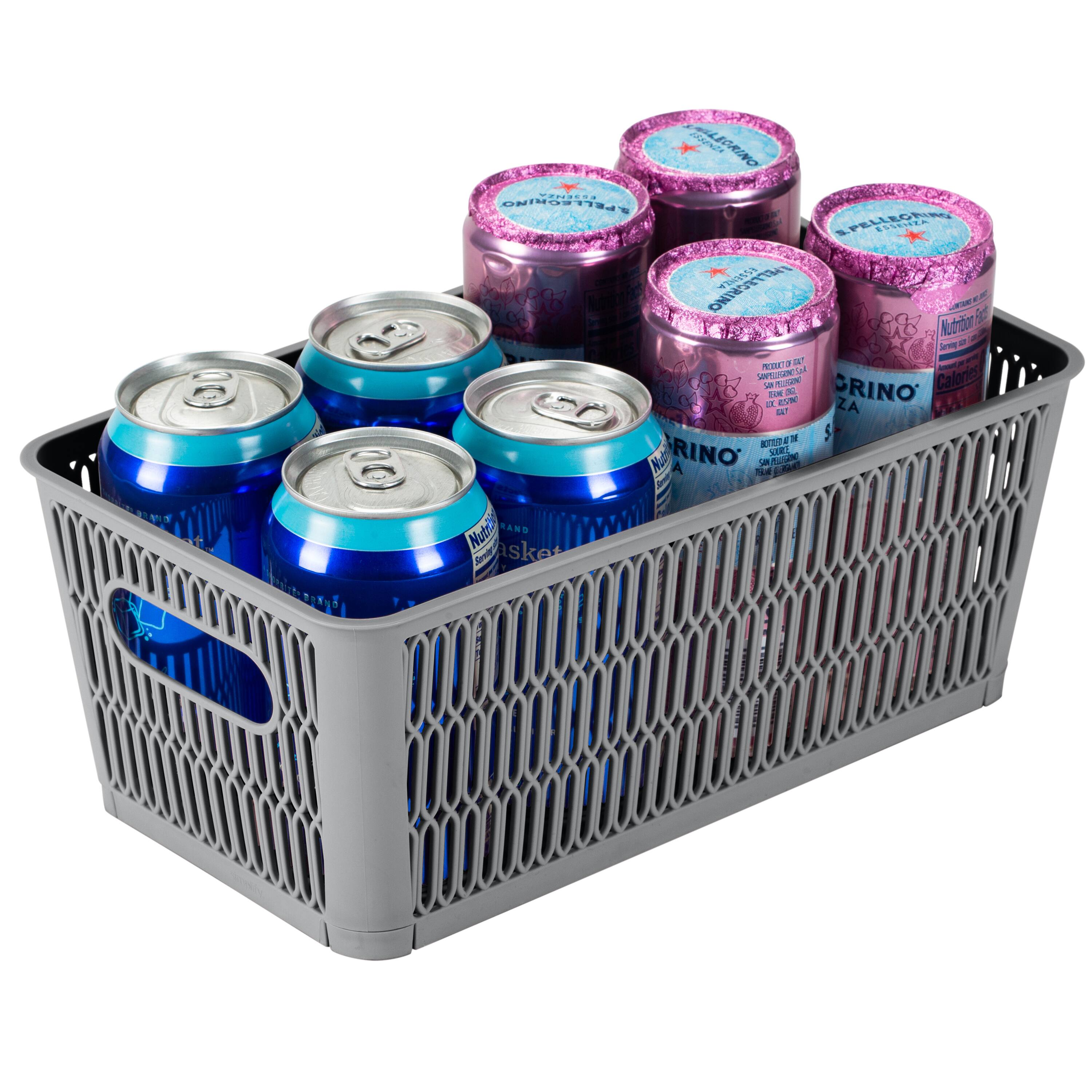Simplify Slide 2 Stack It Small Storage Tote Baskets, 2ct.