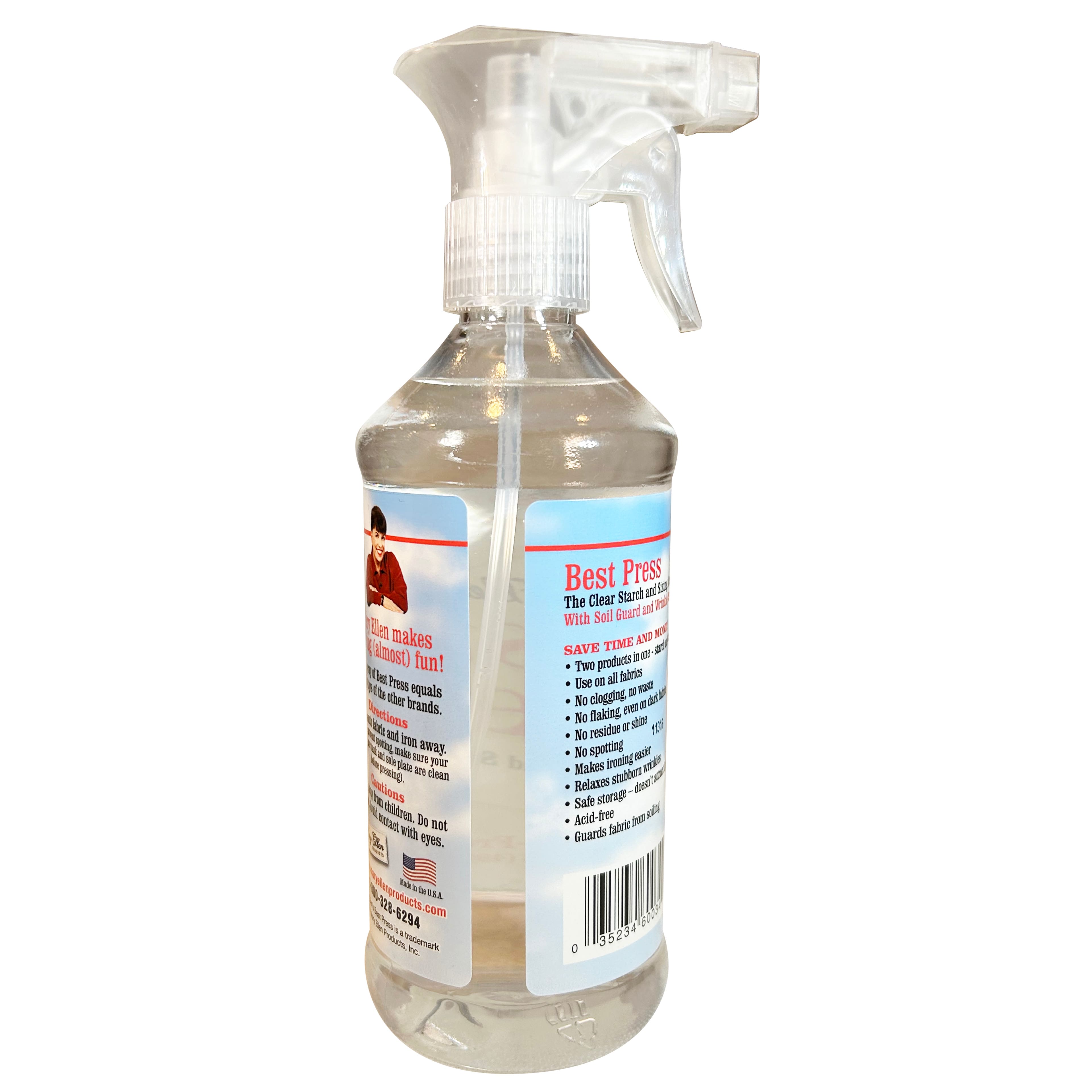 Mary Ellen's Best Press 16.9oz. Scent Free Spray Starch & Sizing Alternative