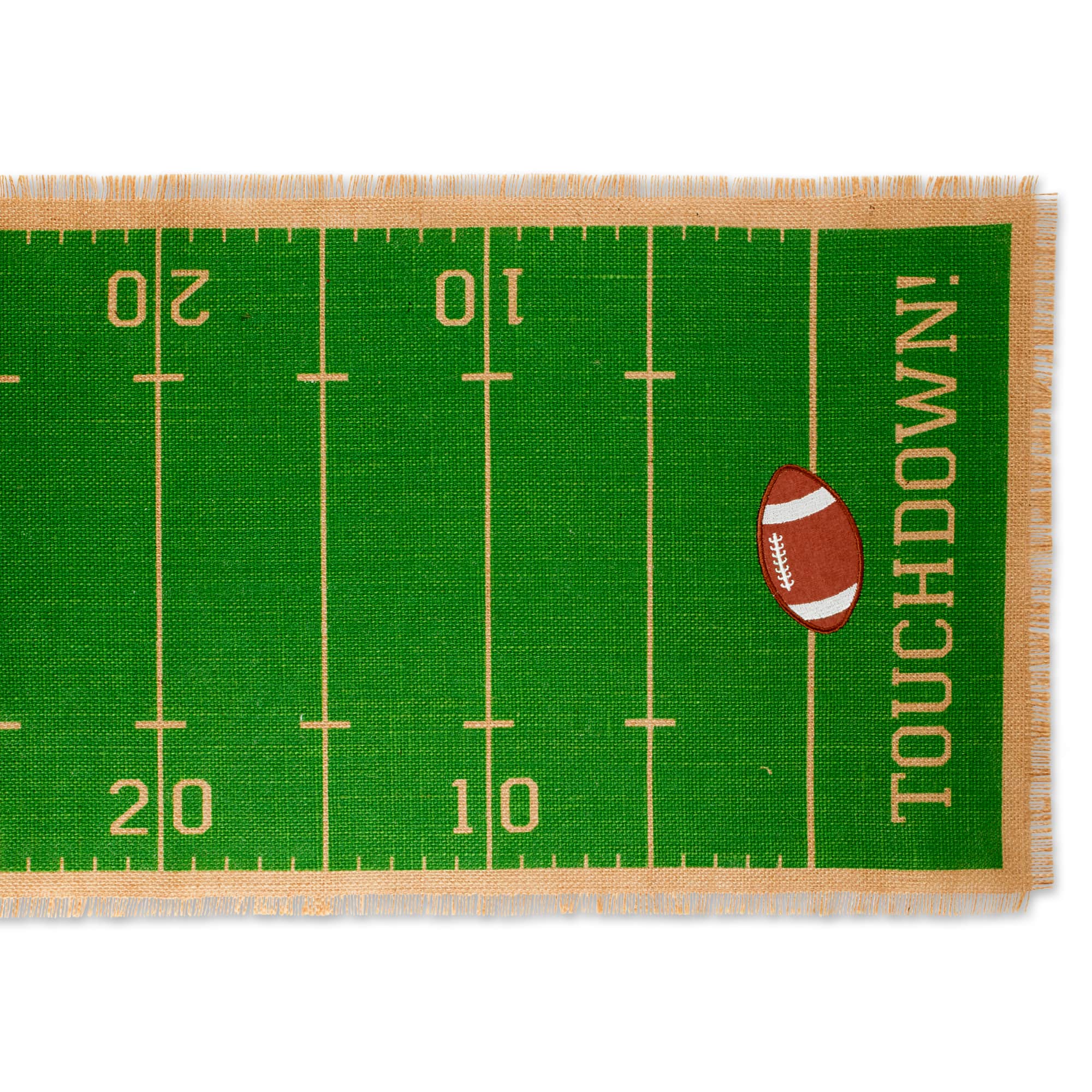 DII® Touchdown Print Jute Table Runner 14X74