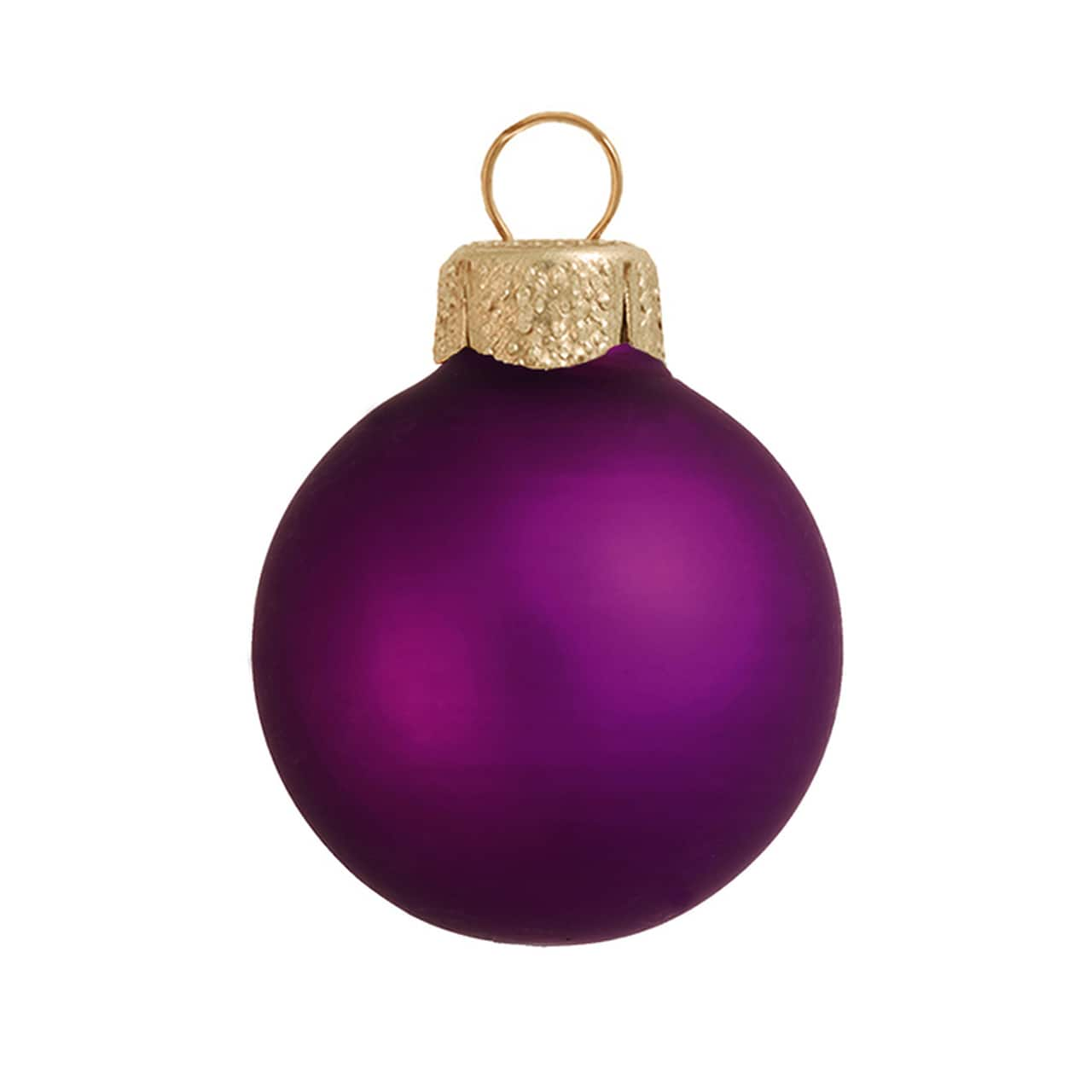 Whitehurst 28ct. 2&#x22; Matte Glass Ball Ornaments