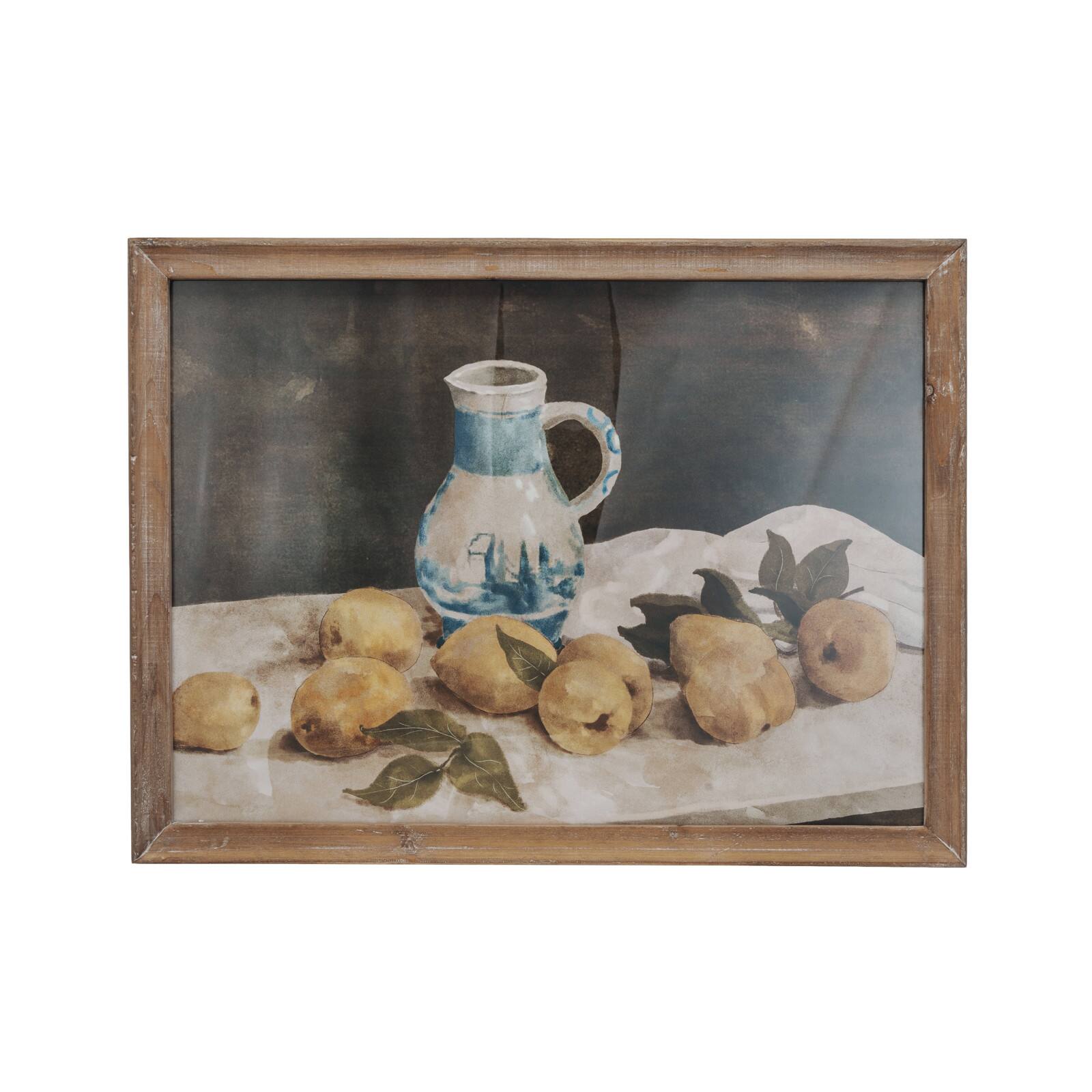 Hello Honey® 23.5" x 17.75" Citrus Charm Framed Wall Art