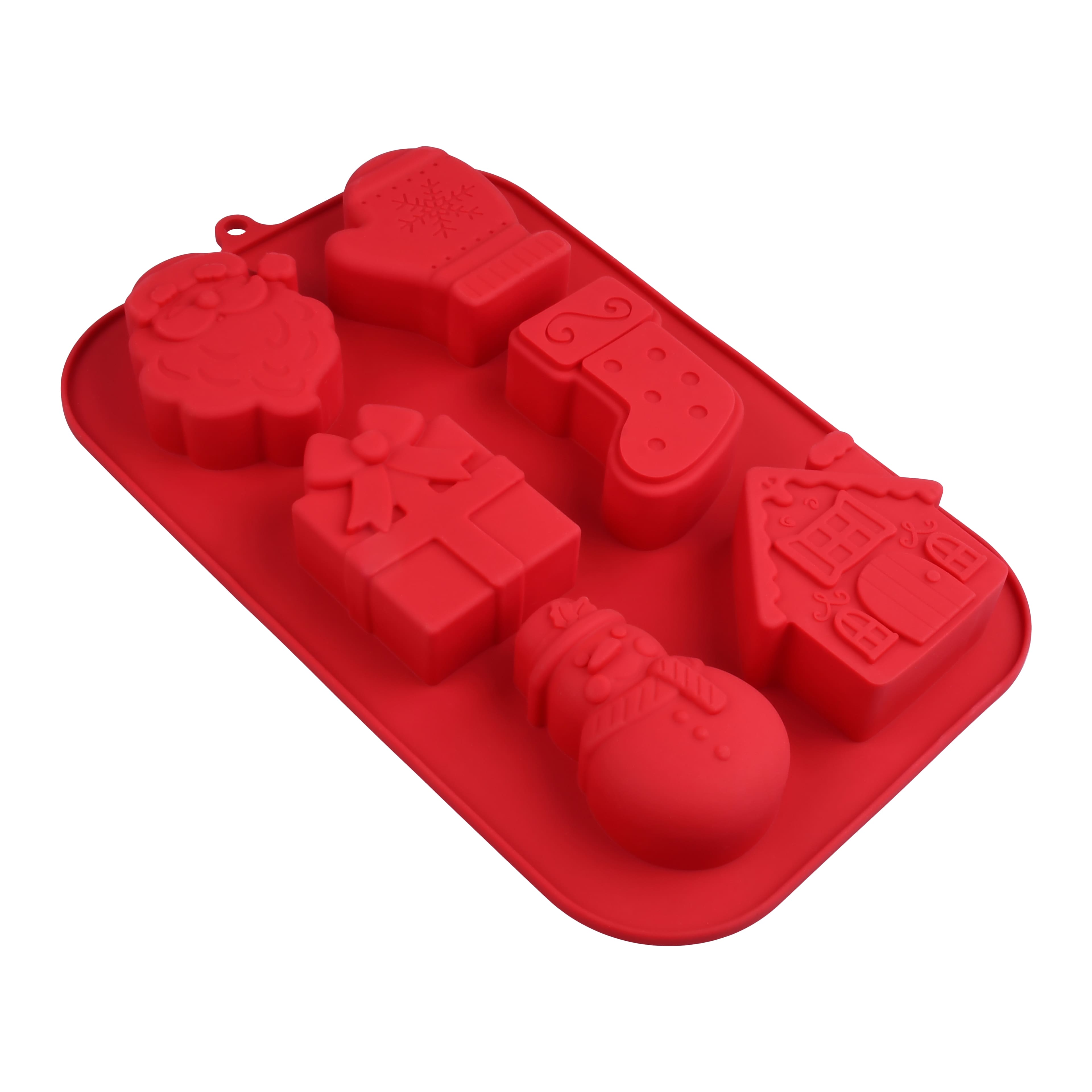 Christmas Icon Mix Silicone Treat Mold by Makery&#x2122;