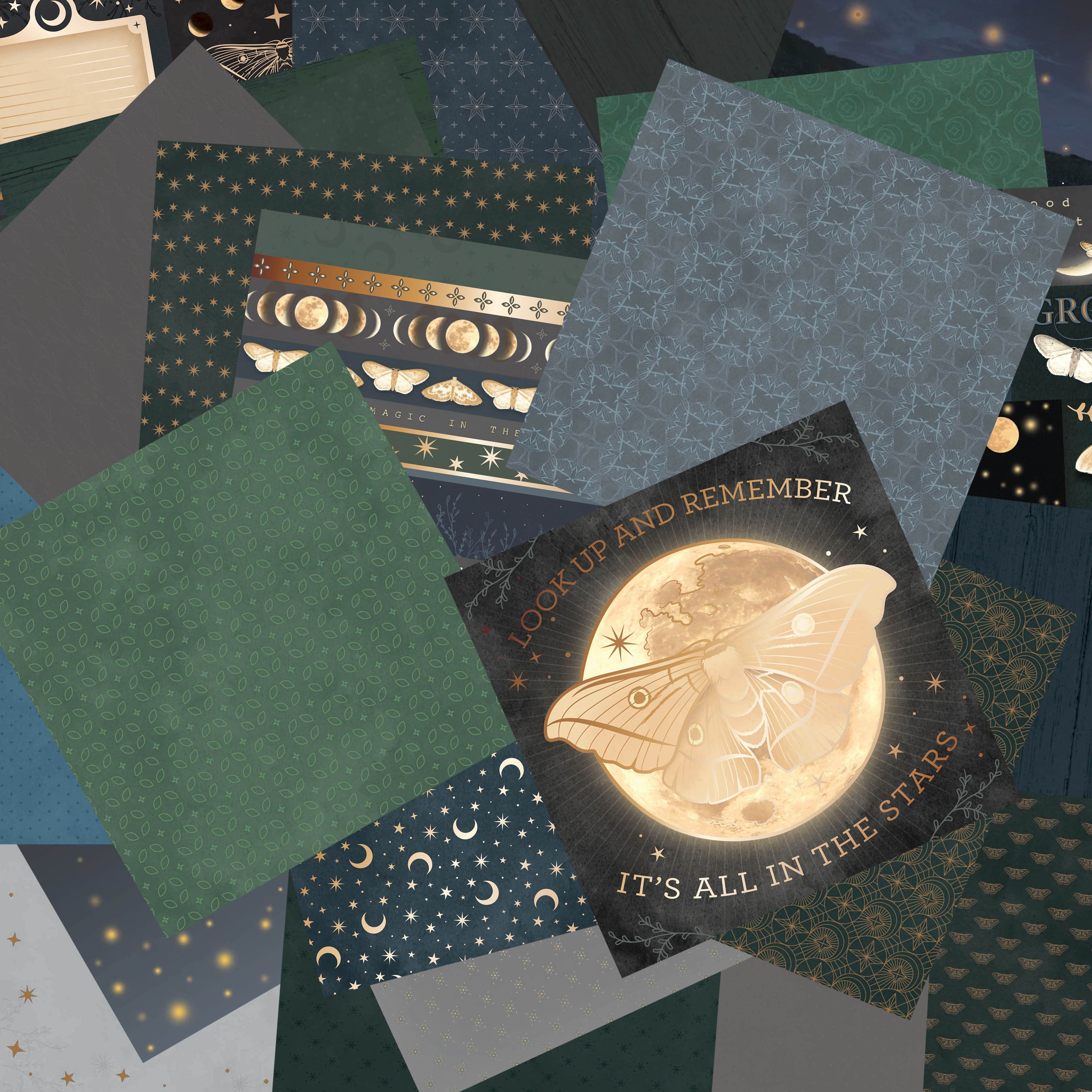 Craft Smith 12" x 12" Harvest Night Paper Pad