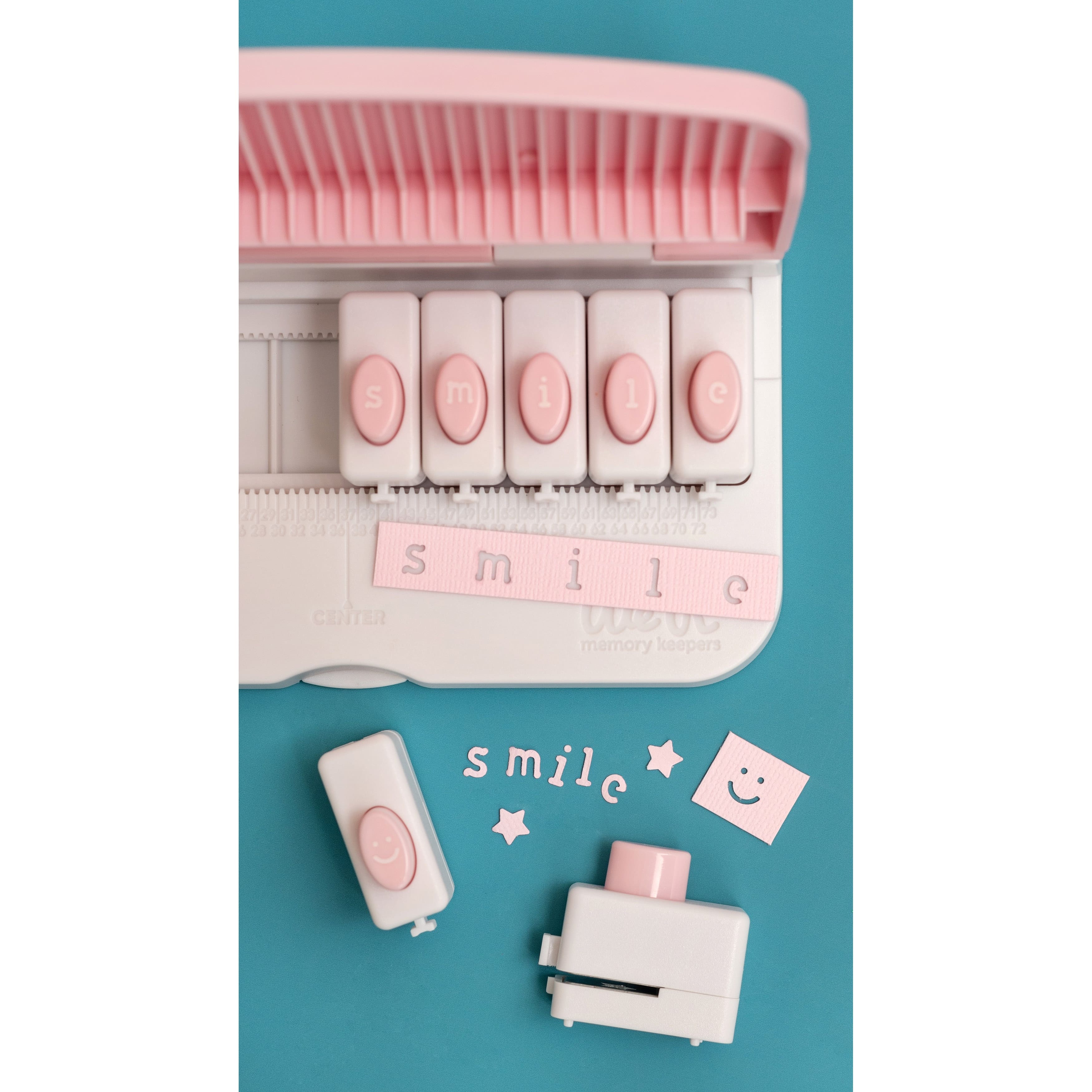 We R Memory Keepers Lowercase Word Punch Board