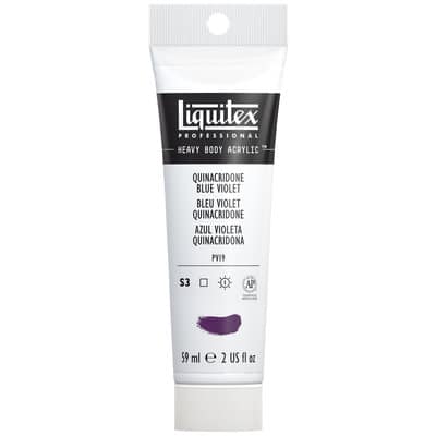 Liquitex® Professional 2 oz Heavy Body Acrylic Paint in 118 Quinacridone Blue Violet | 2 fl oz | Michaels®