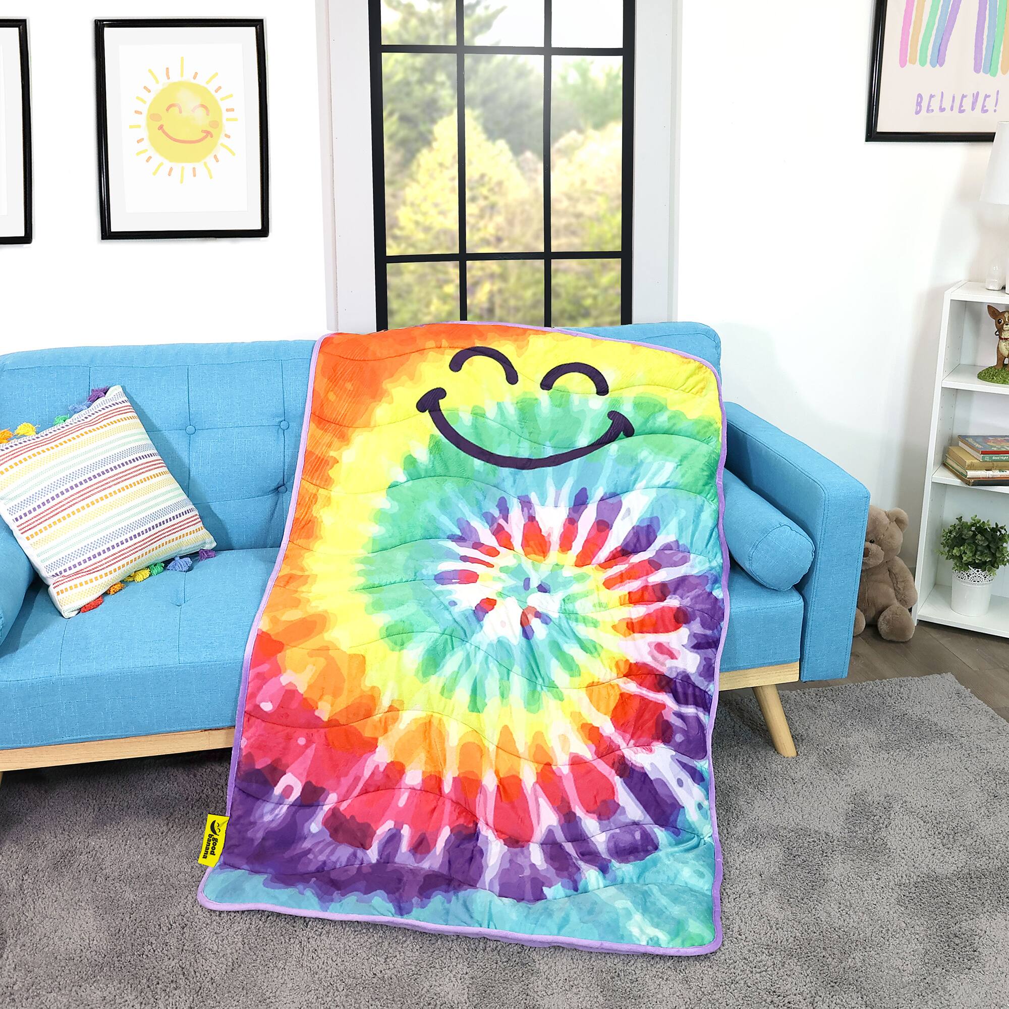 Good Banana™ Tie Dye Weighted Blanket