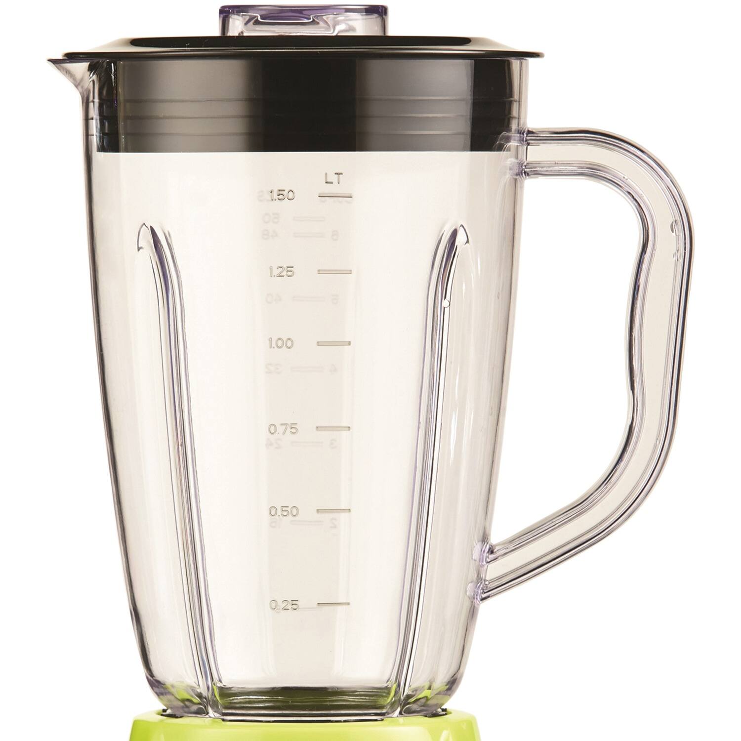 Brentwood Lime Green 12-Speed + Pulse Electric Blender