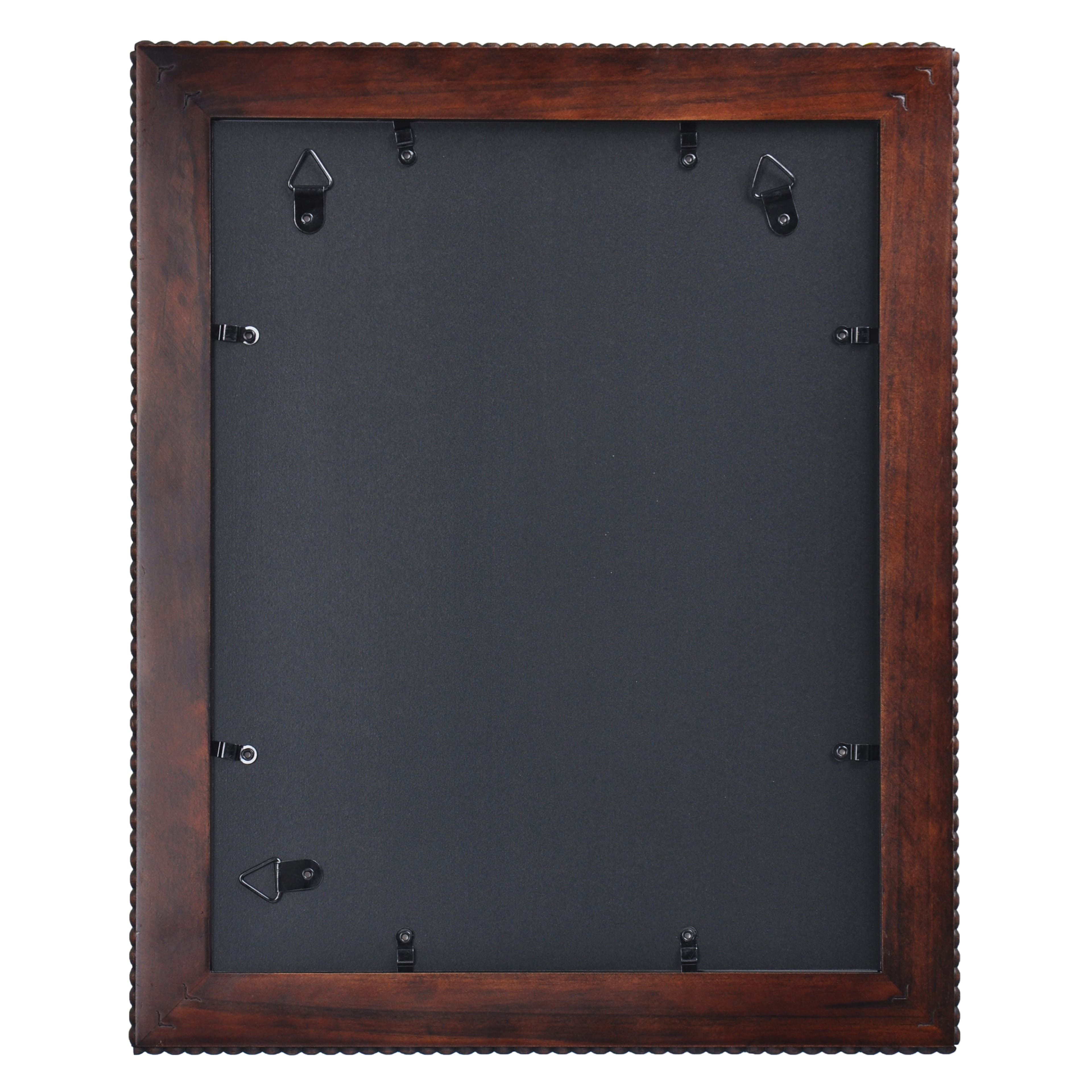 Home Brown with Beaded Edge Wood Wall Frame by Studio D&#xE9;cor&#xAE;