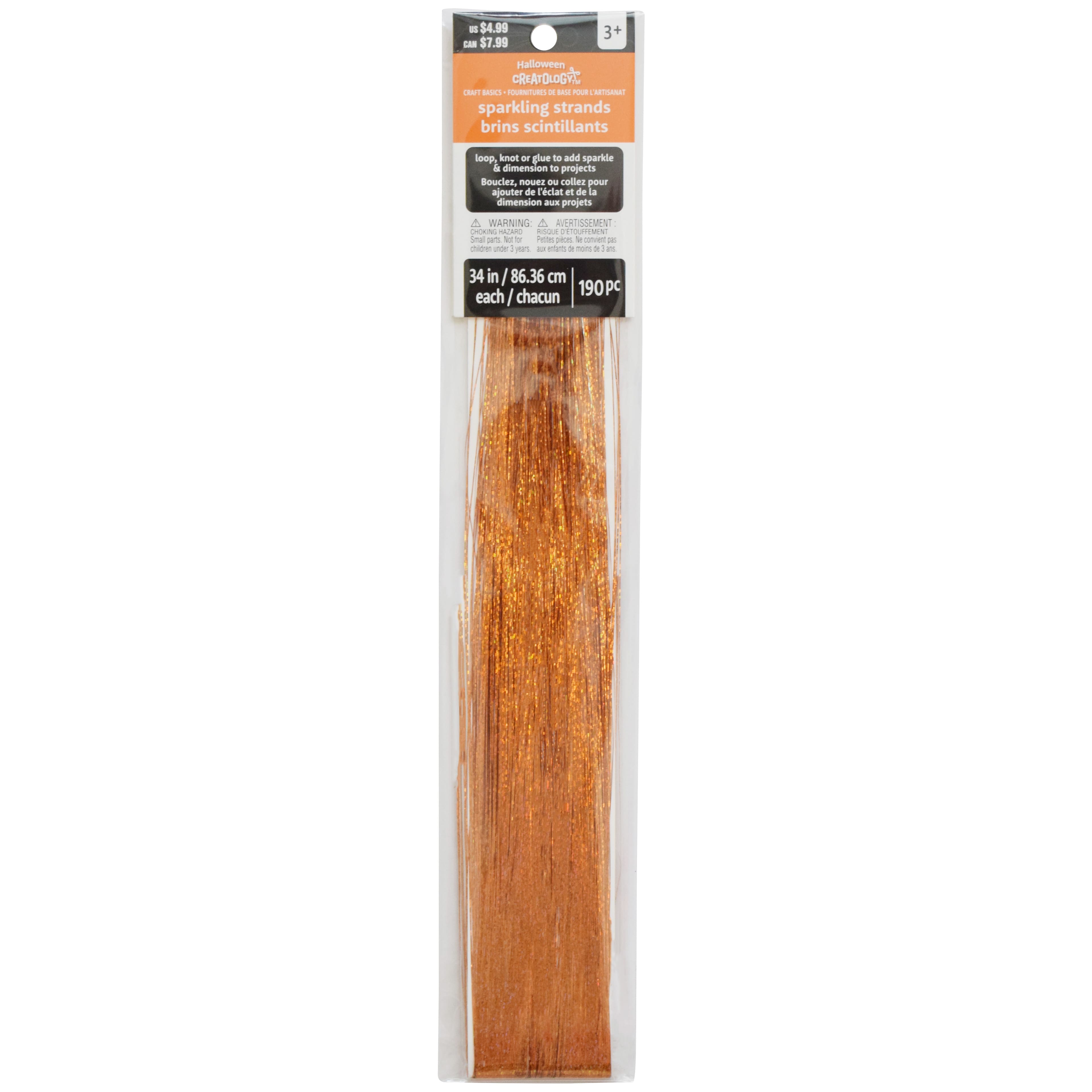 Orange Sparkling Strands by Creatology&#x2122;