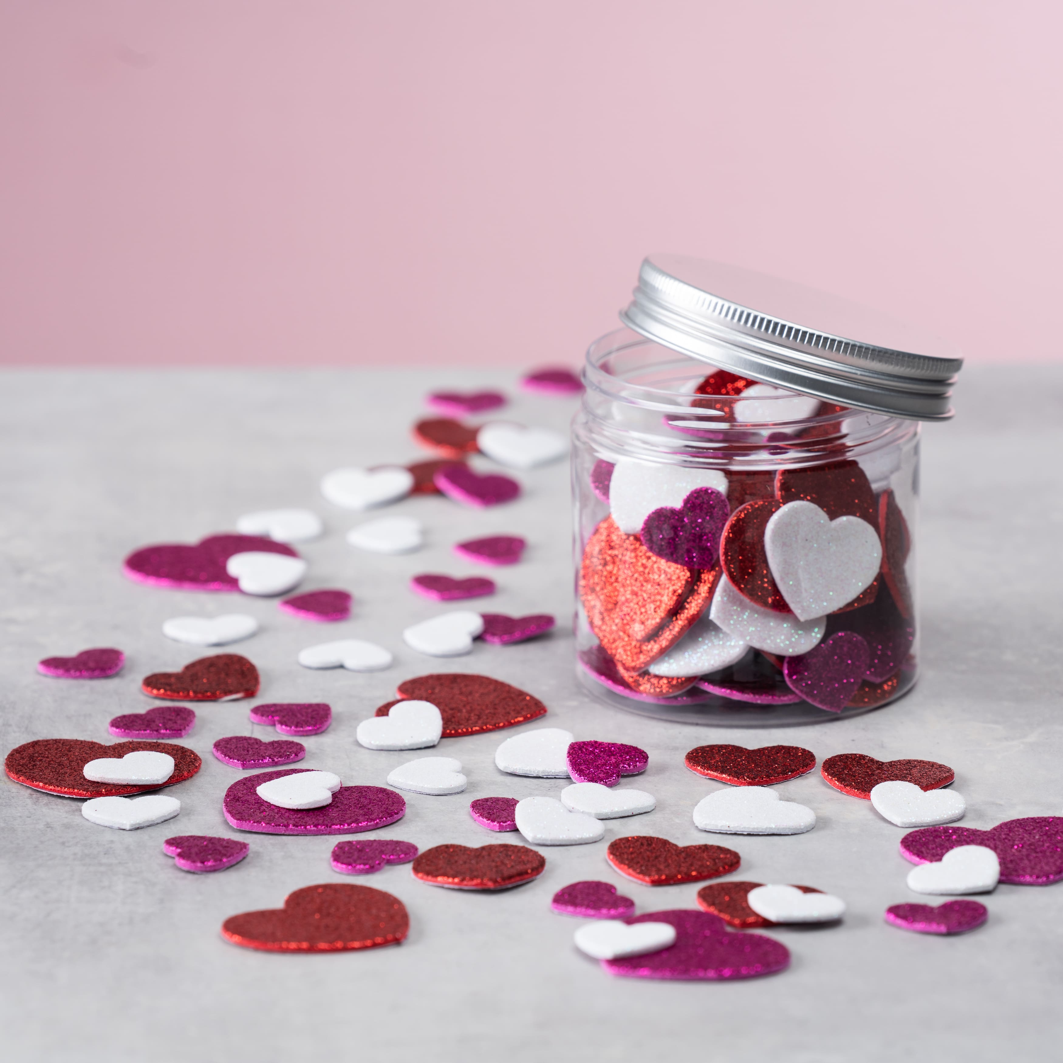 Valentine's Day XOXO Heart Foam Stickers by Creatology™