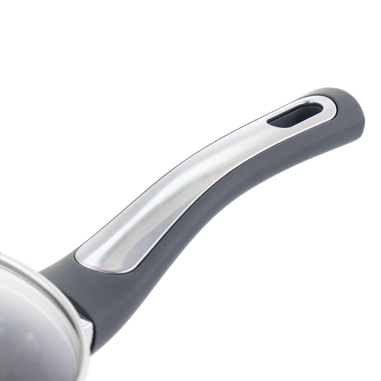 Oster Legacy 2.5qt. Gray Aluminum Nonstick Saucepan