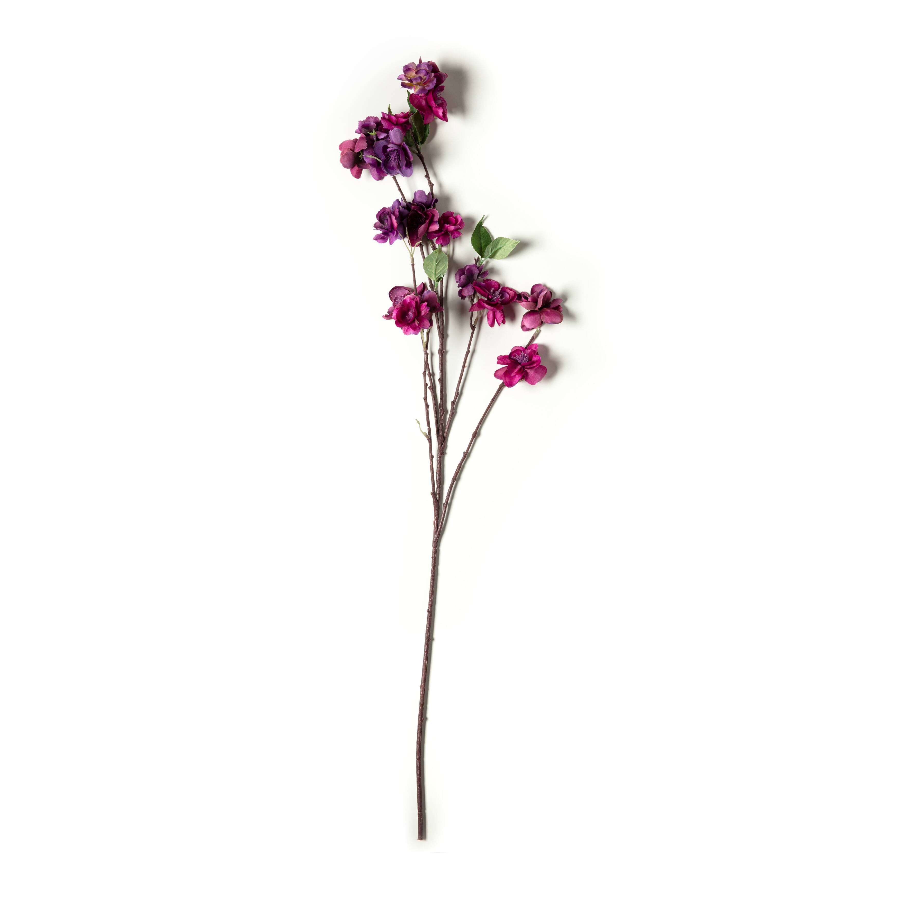 12 Pack: Purple Apple Blossom Branch Spray by Ashland&#xAE;