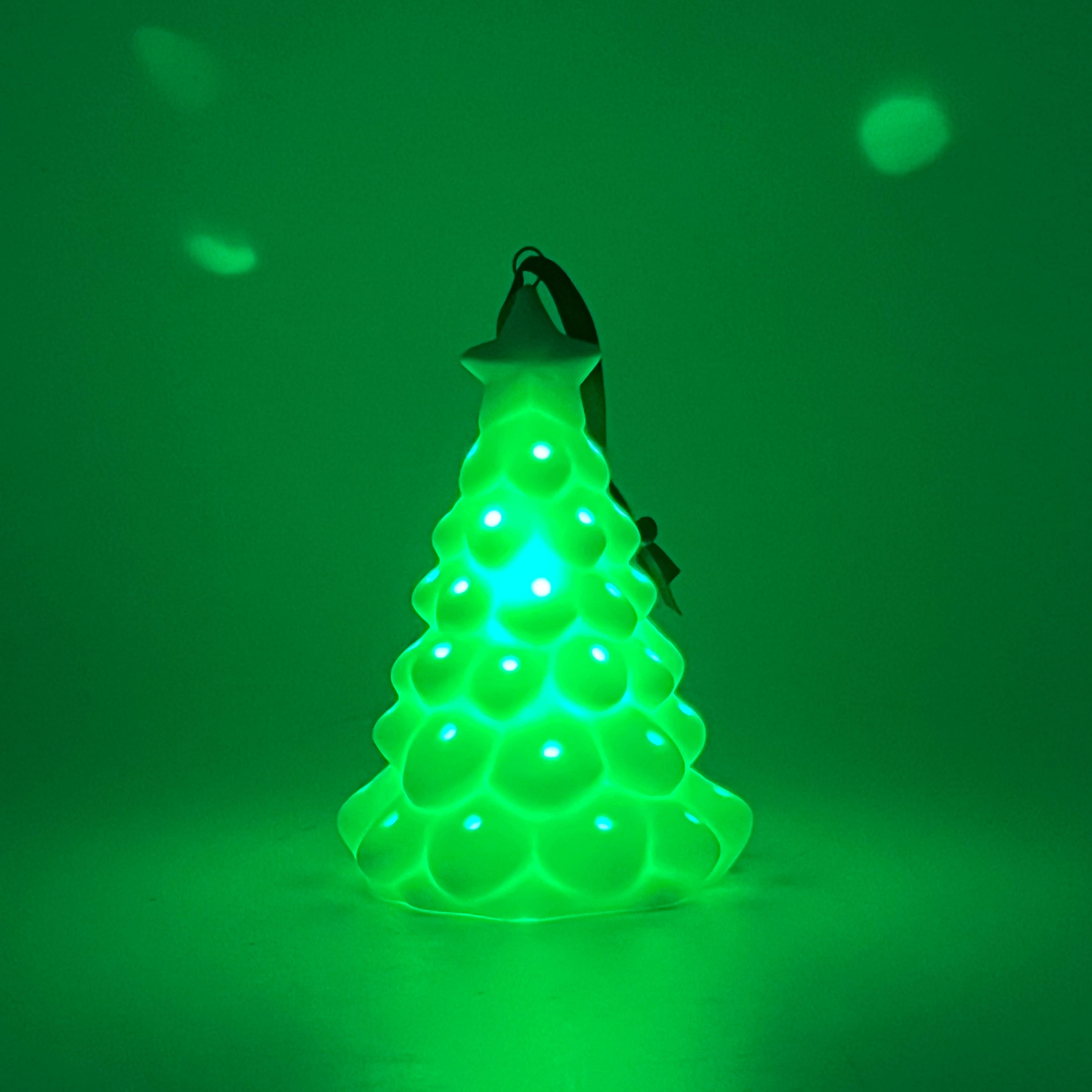 4&#x22; Tree DIY LED Ceramic Ornament by Make Market&#xAE;