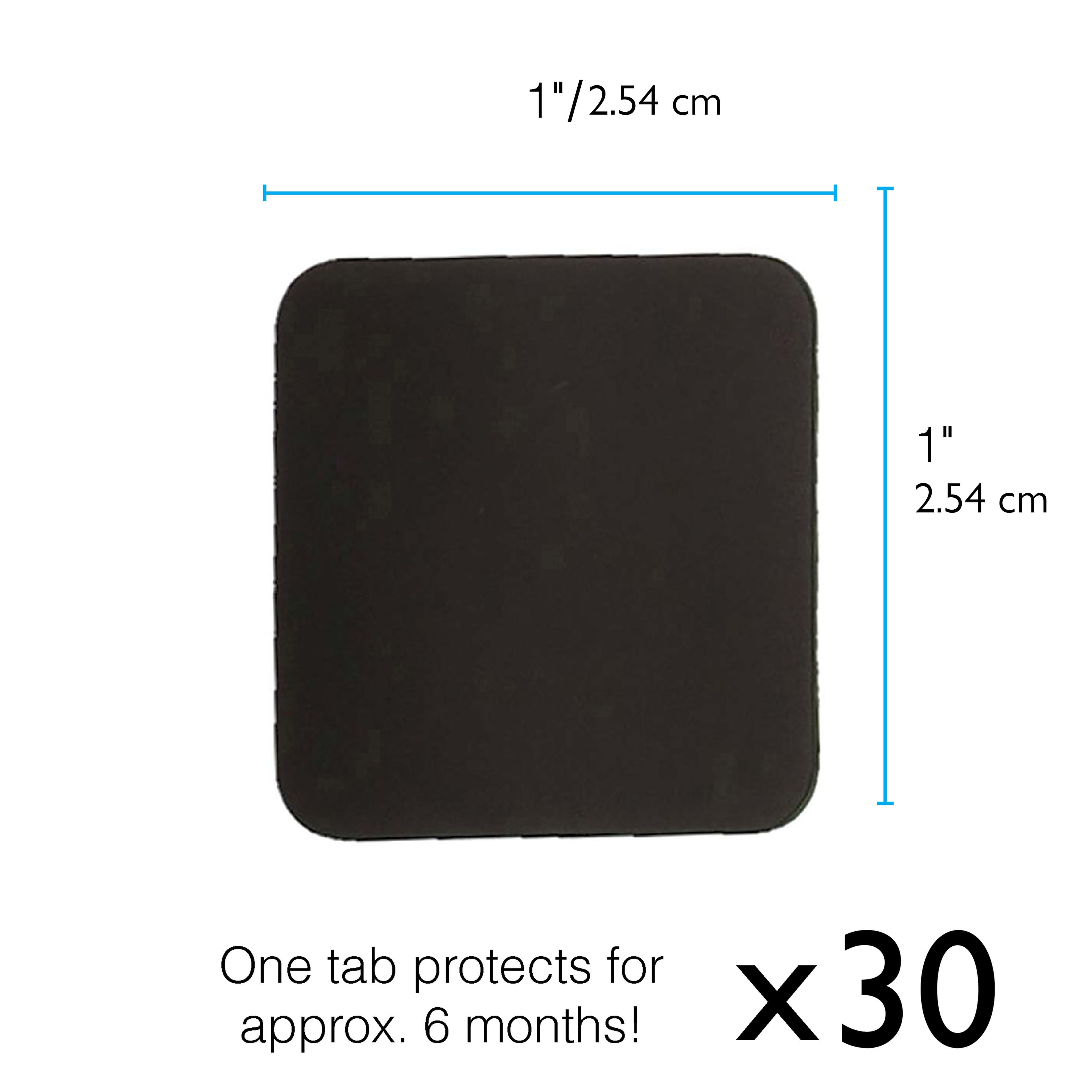 1" Anti-Tarnish Tabs, 30ct. by Bead Landing™