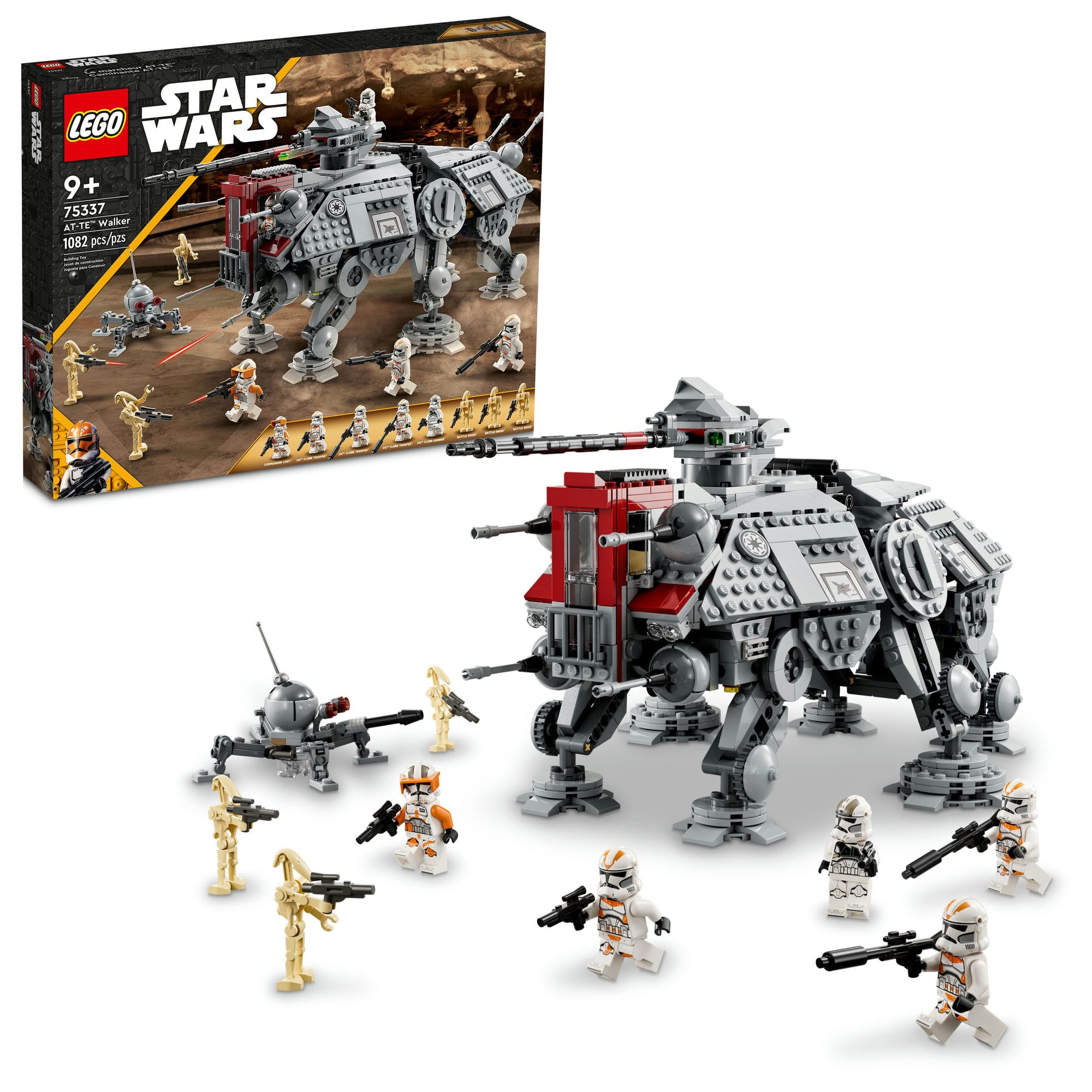 LEGO&#xAE; Star Wars&#x2122; AT-TE&#x2122; Walker 75337 Building Kit (1,082 Pieces)