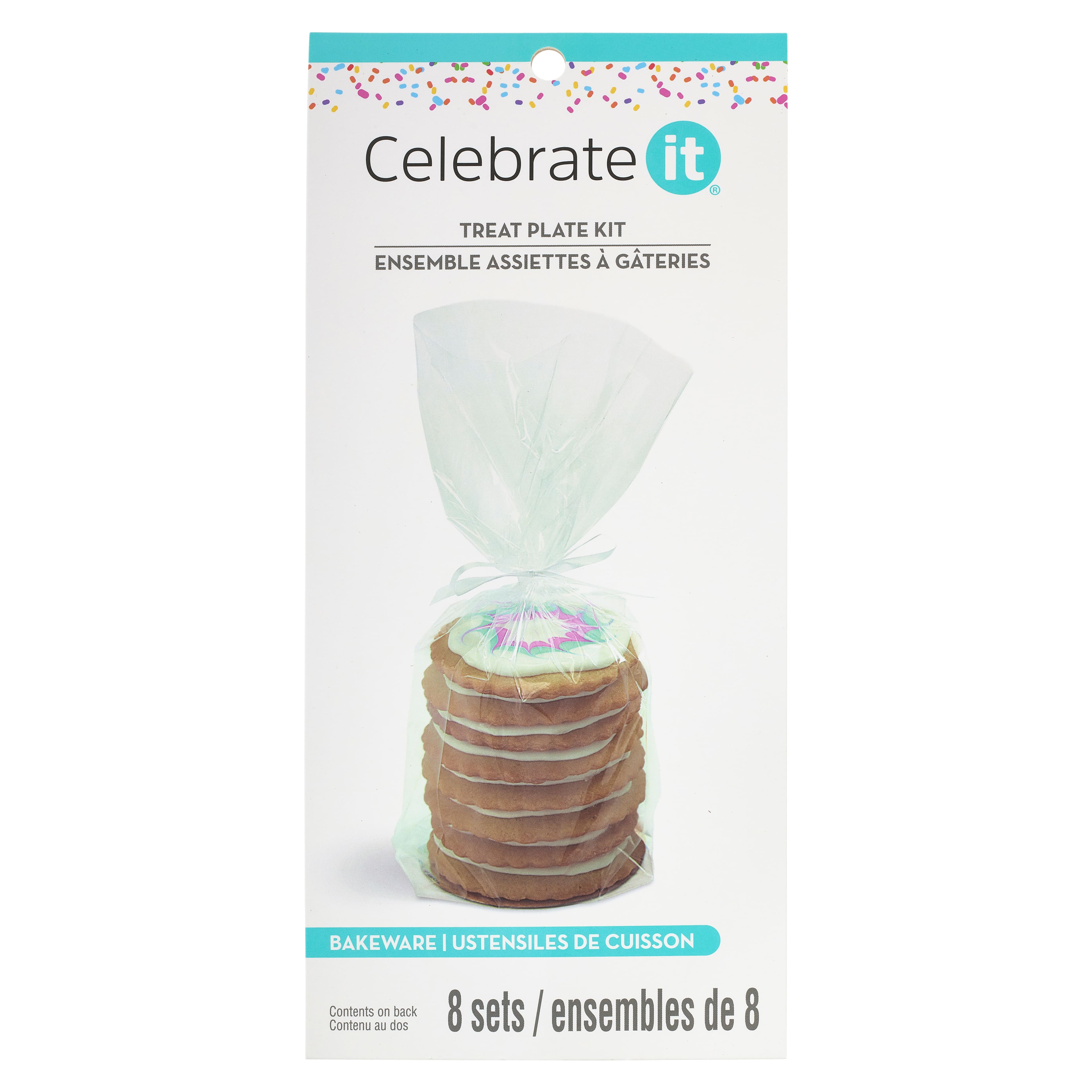 12 Packs: 8 ct. (96 total) Treat Plate Kit by Celebrate It®