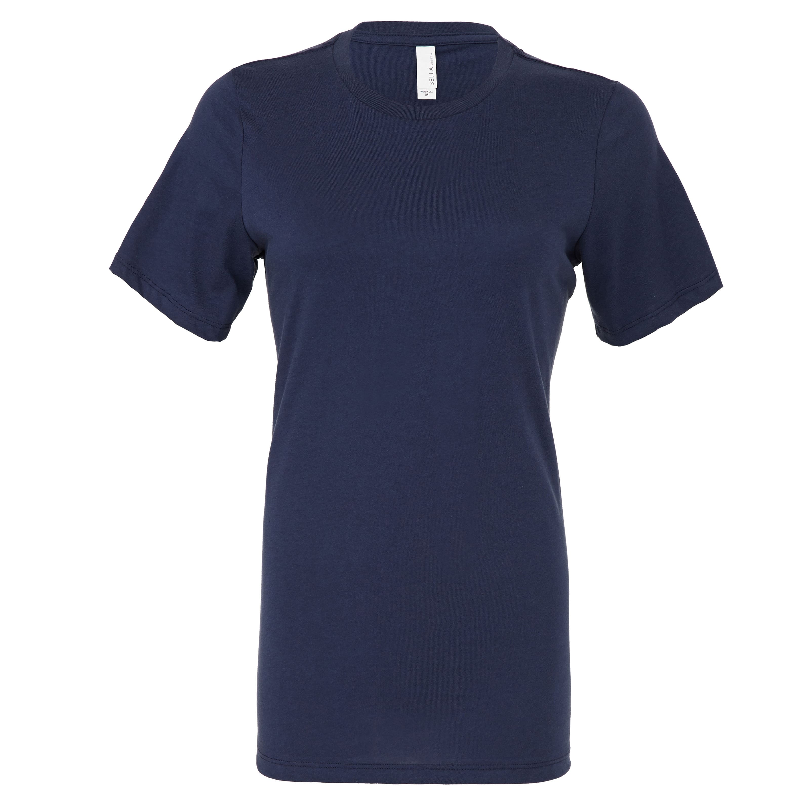 BELLA+CANVAS&reg; Women's Relaxed Jersey T-Shirt in Navy Blue | 3XL | Michaels&reg;