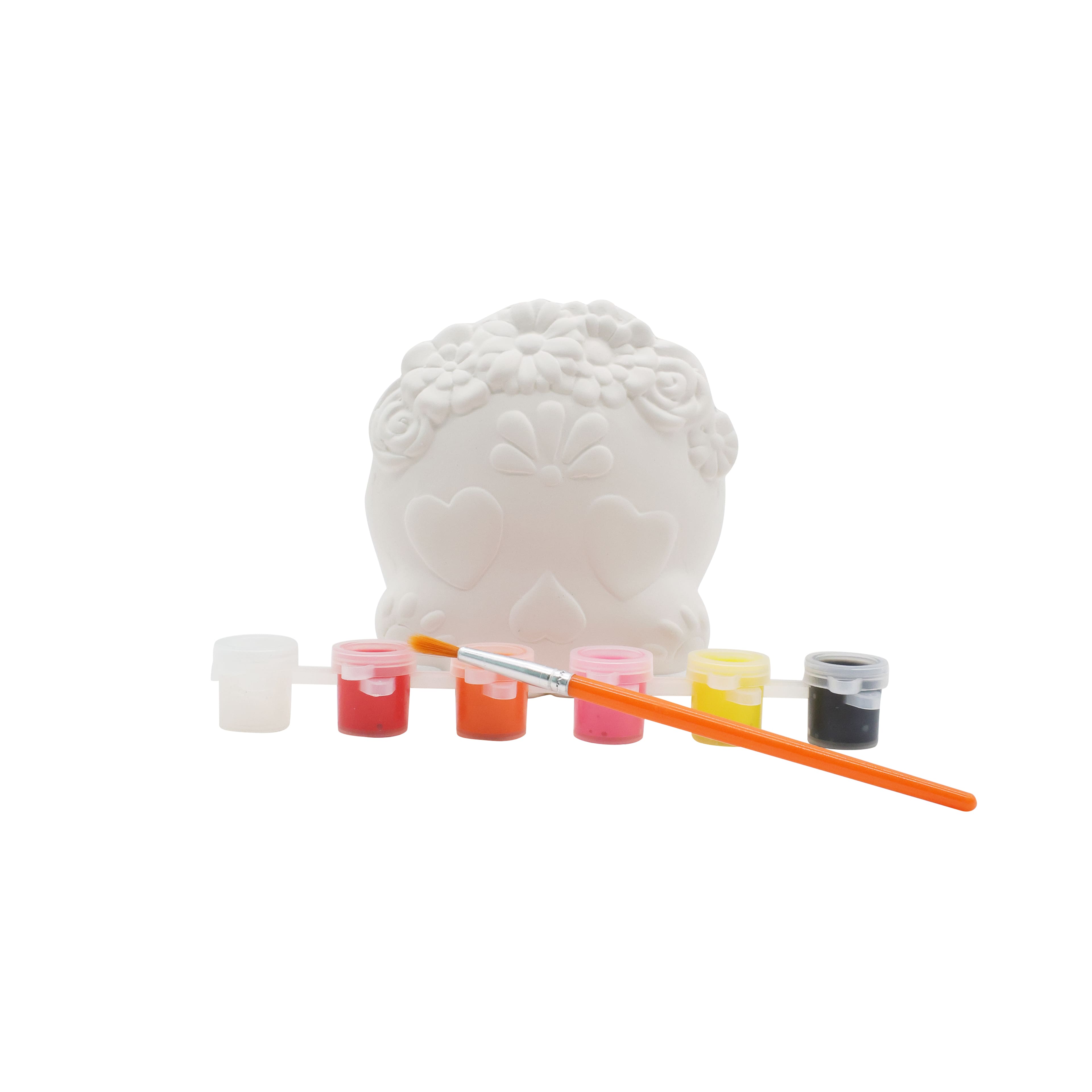 3D Ceramic Sugar Skull Kit by Creatology&#x2122;