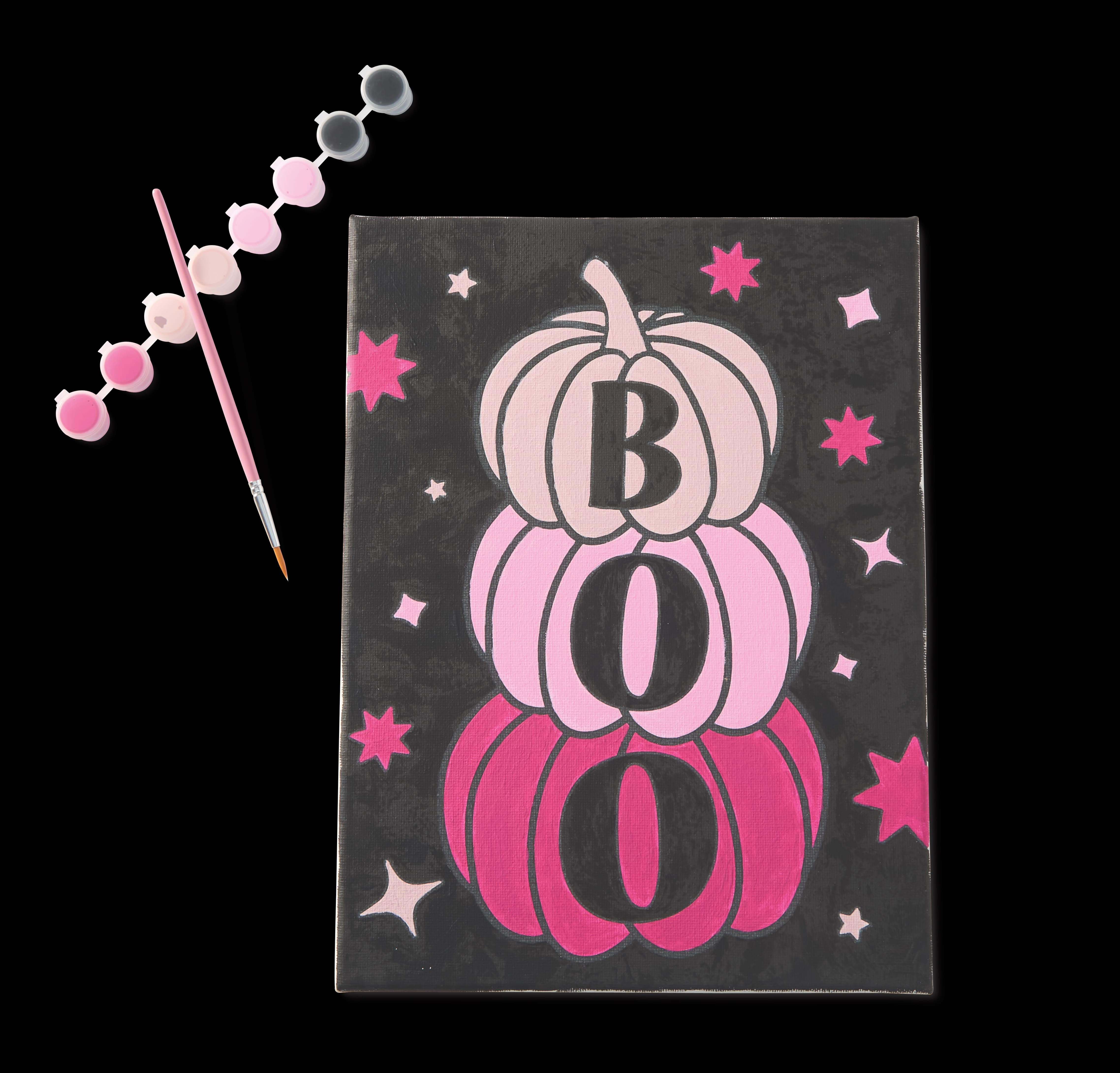 Boo Pumpkins Canvas Painting Kit by Creatology™