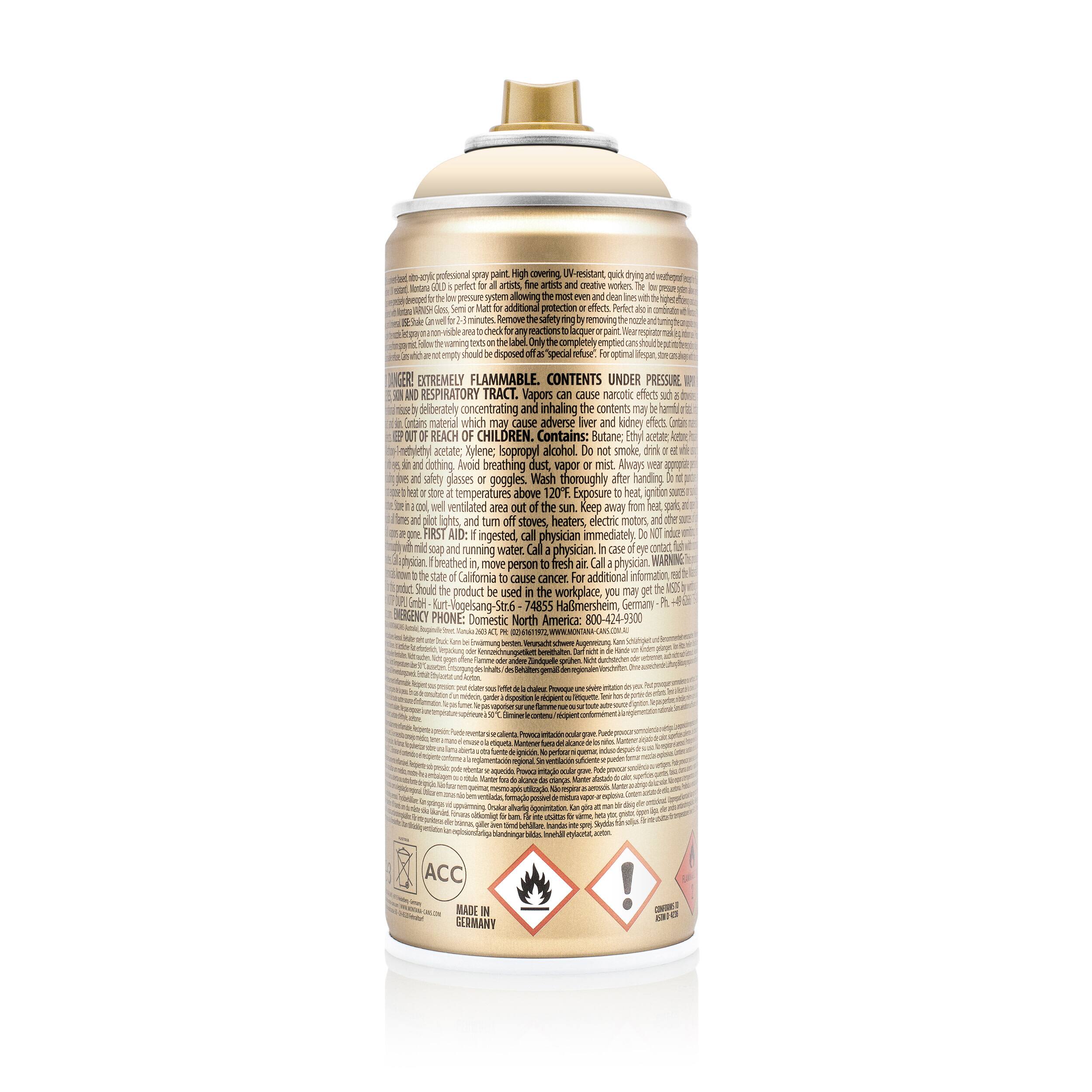 Montana&#x2122; Gold Acrylic Professional Spray Paint