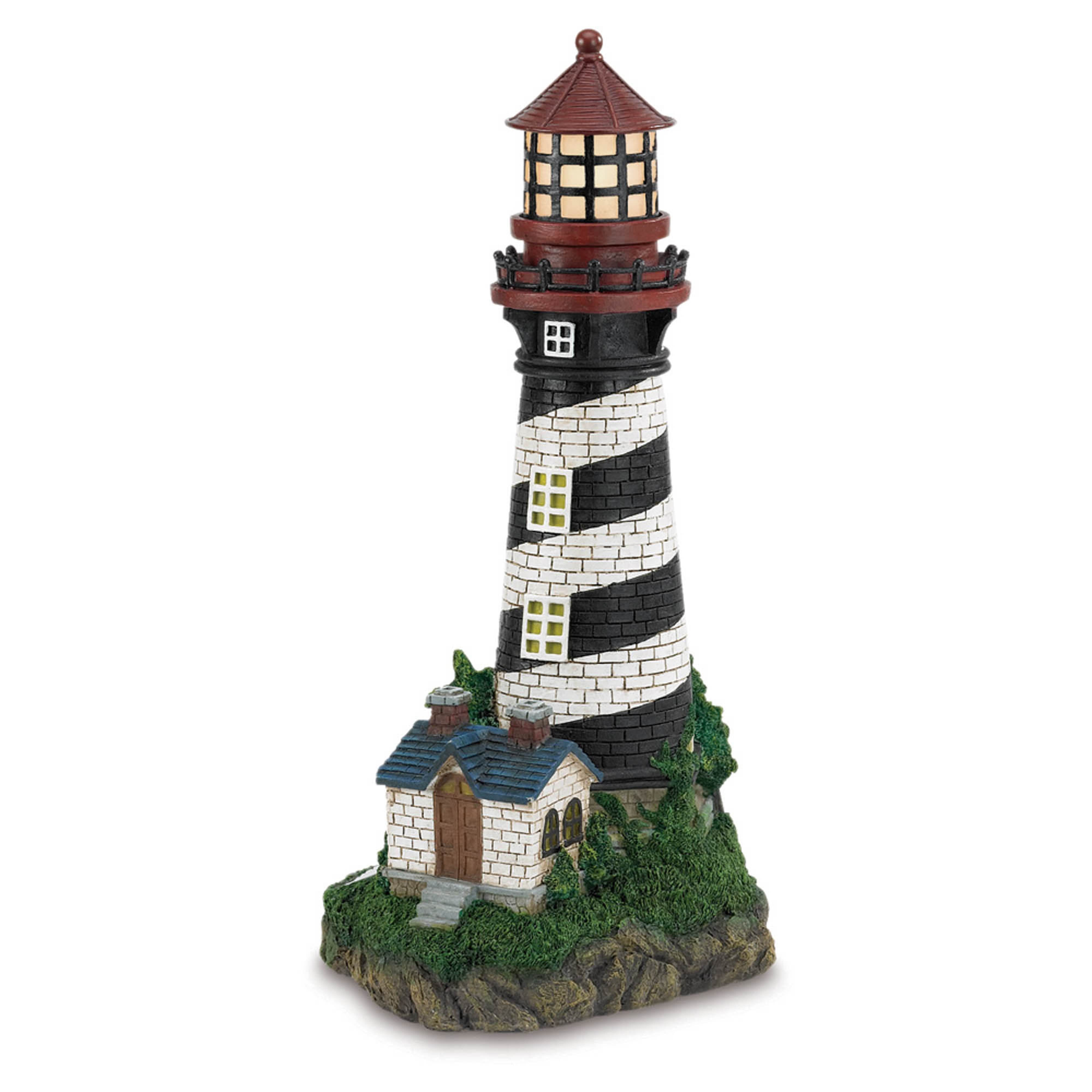 19&#x22; Solar-Powered Light House
