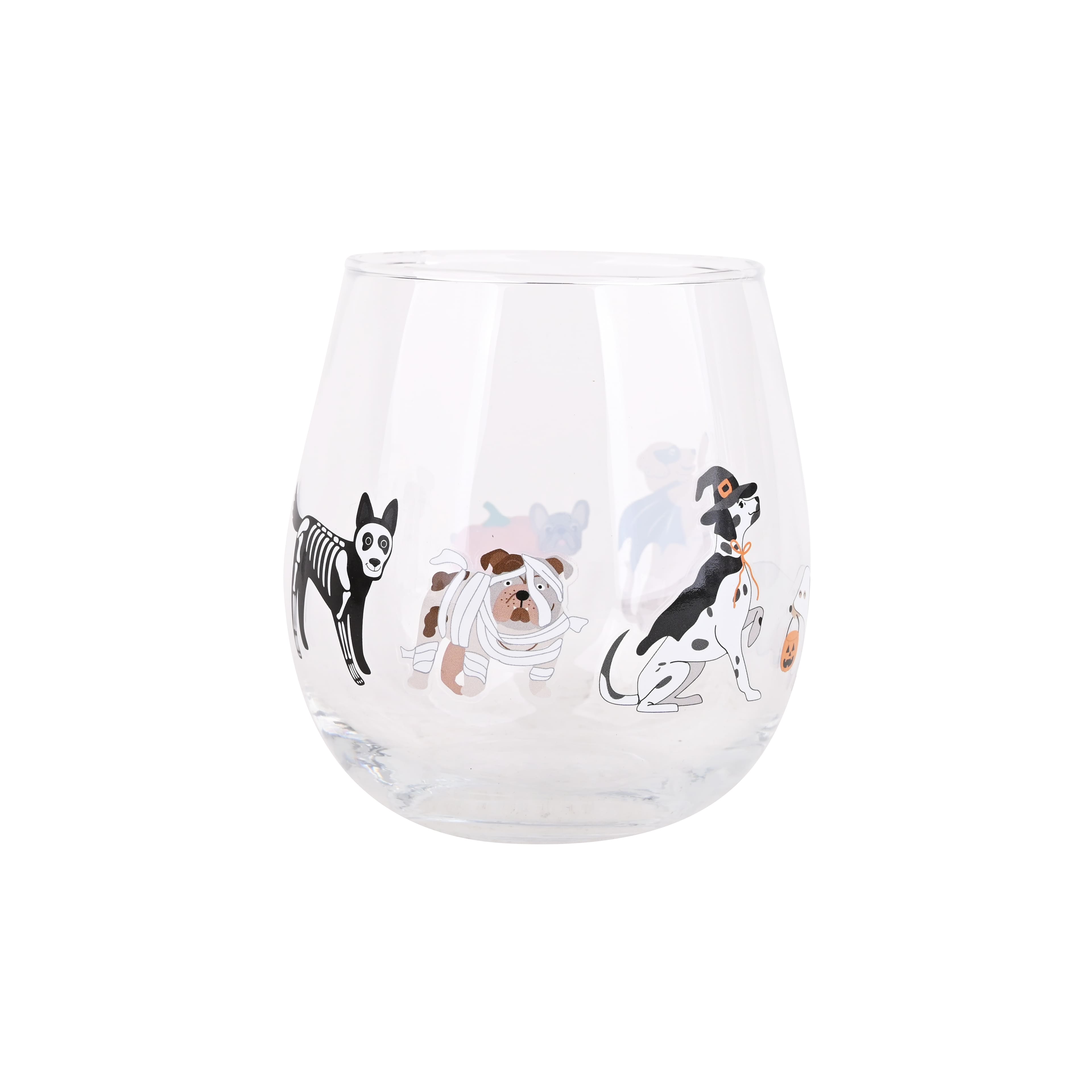 14oz. Dog Halloween Wine Glass by Ashland&#xAE;