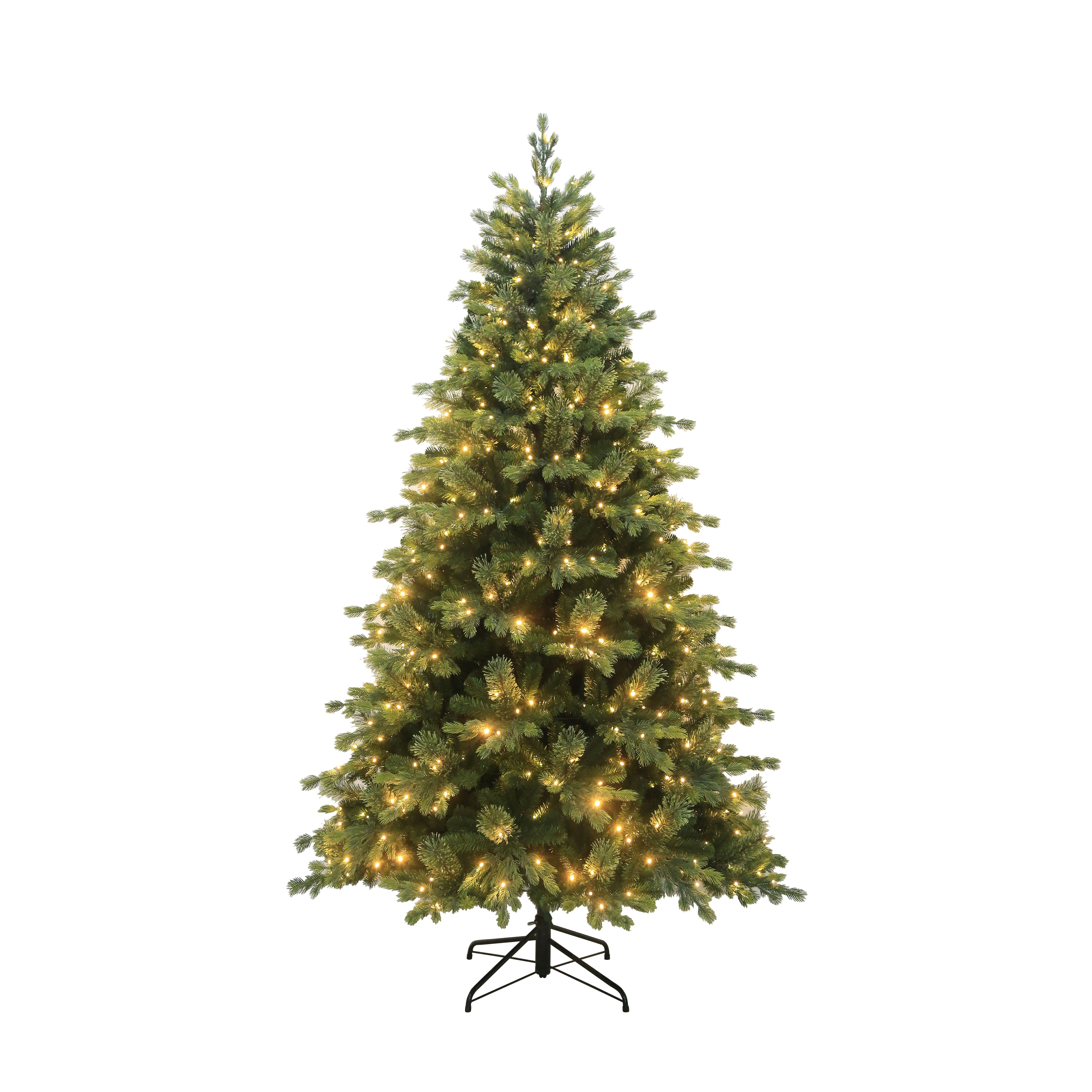 7.5ft. Pre-Lit Hunter Spruce Artificial Christmas Tree, Colour Changing LED Lights by Ashland&#xAE;