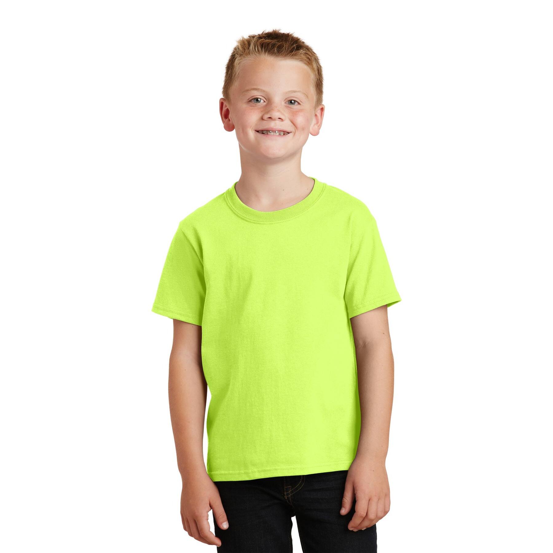 Port Company Core Cotton Youth T Shirt