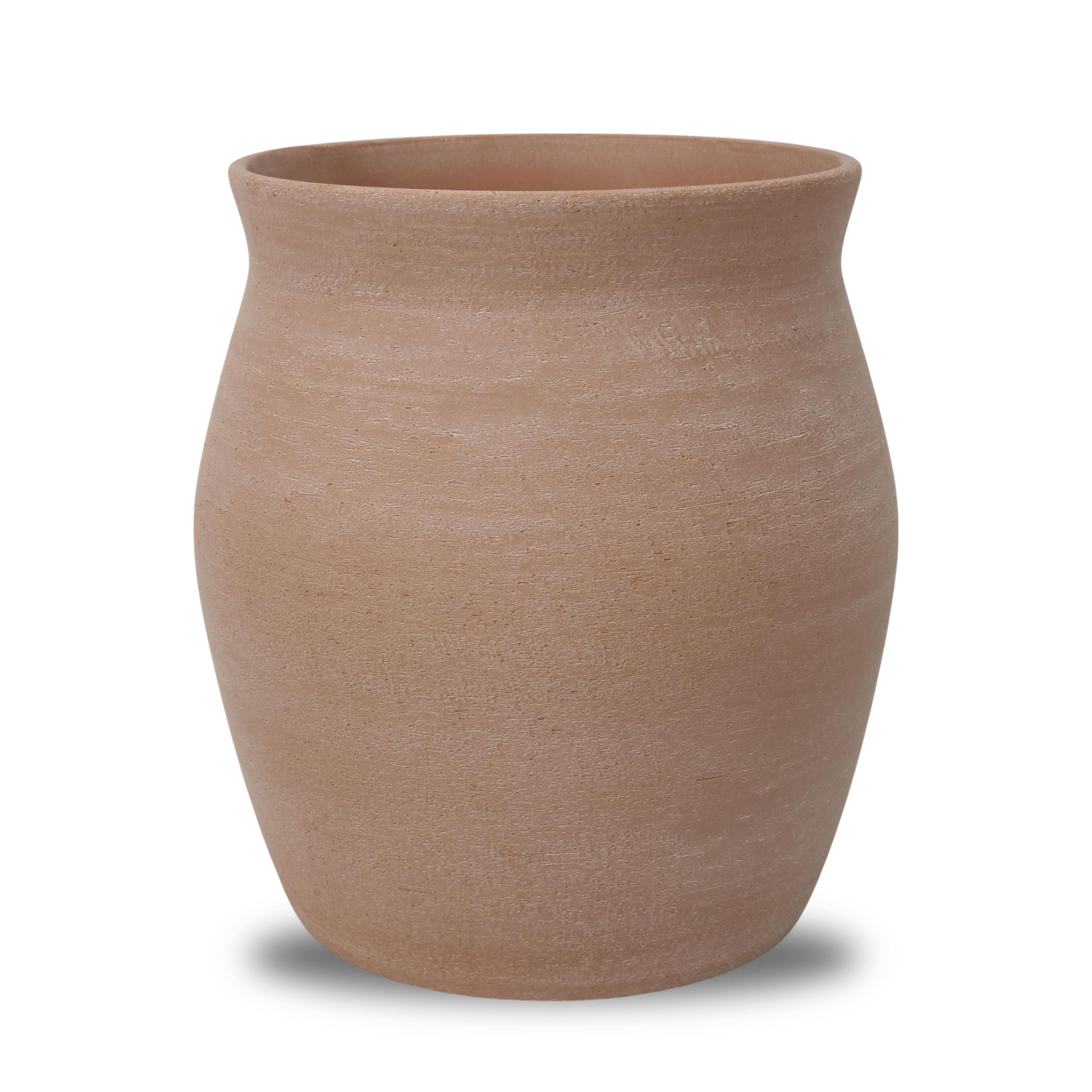 9.5&#x22; Beige Ceramic Pot by Ashland&#xAE;