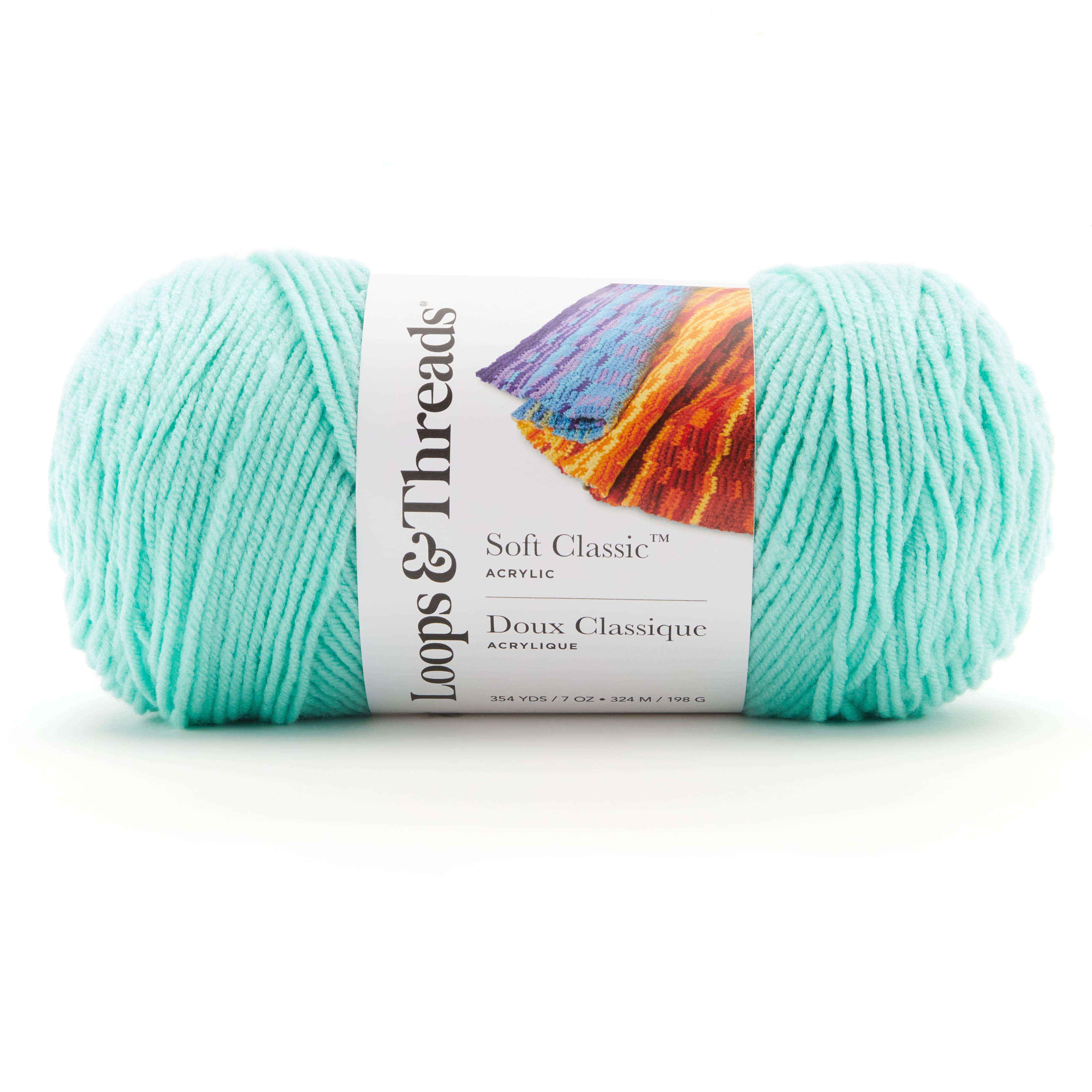 12 Pack: Soft Classic™ Solid Yarn by Loops & Threads®
