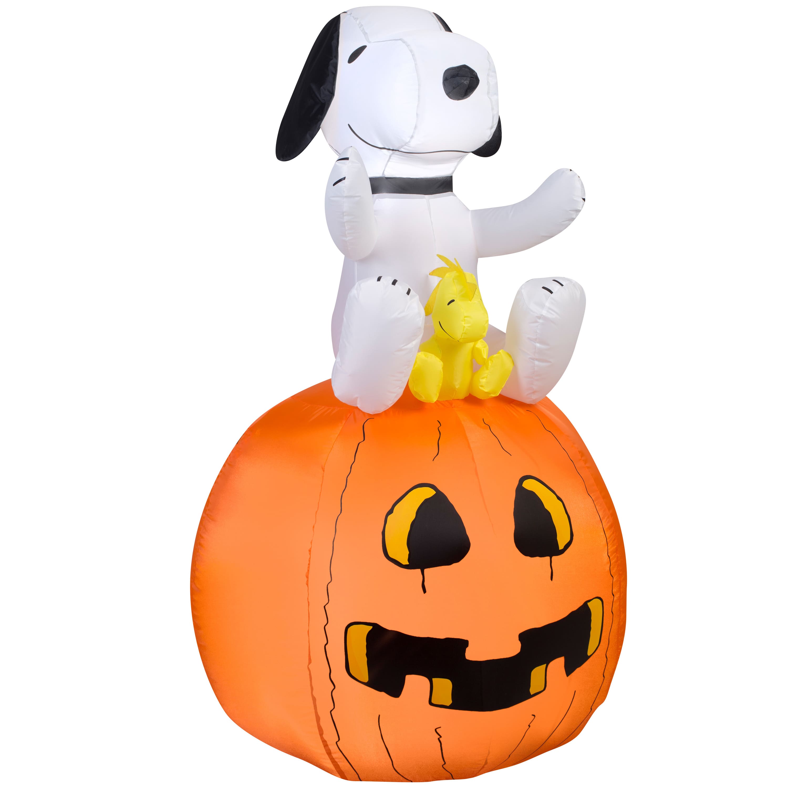 4.5ft. Airblown® Inflatable Halloween Peanuts® Snoopy on Pumpkin