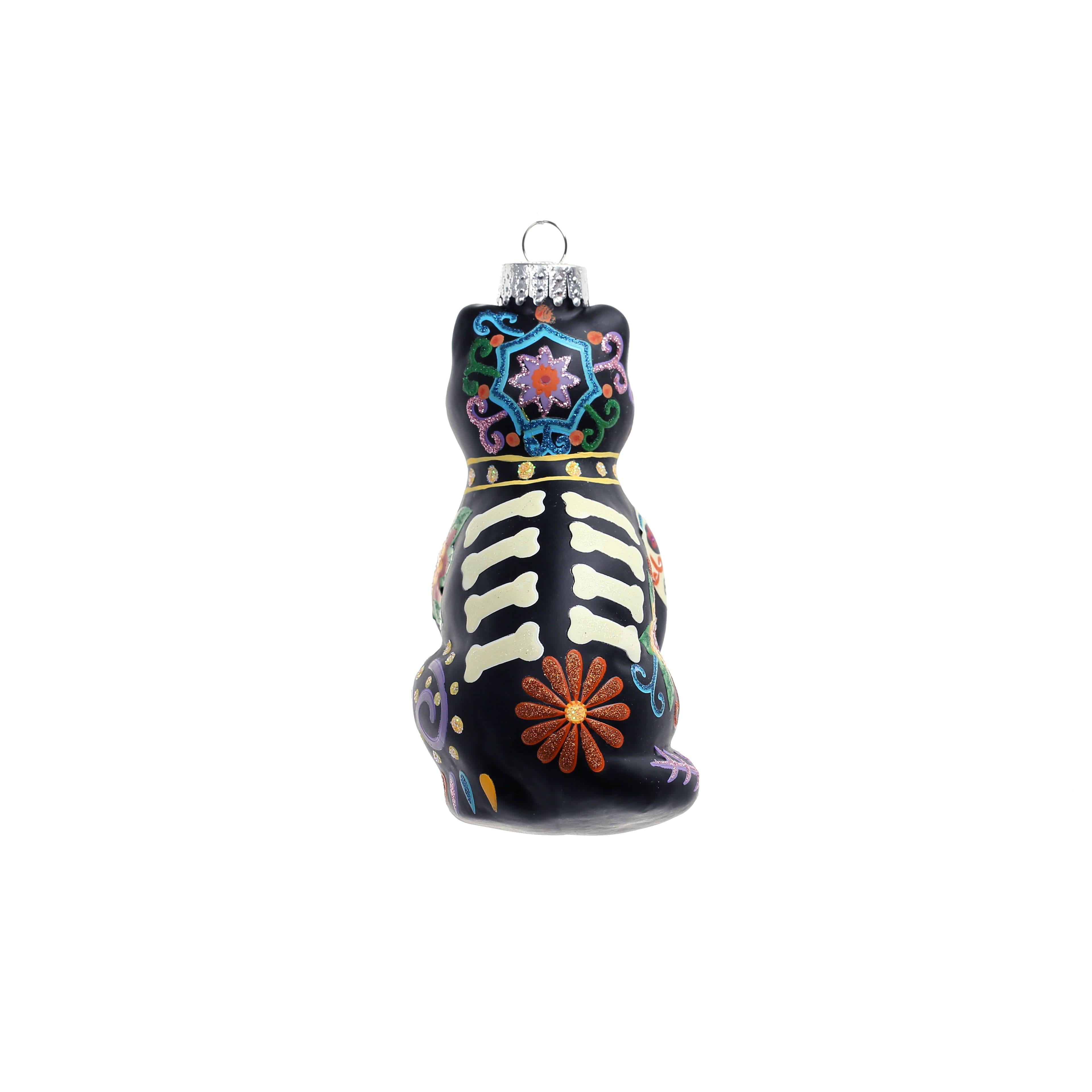 Assorted Day of the Dead Glass Skeleton Animal Ornament, 1pc. by Ashland&#xAE;