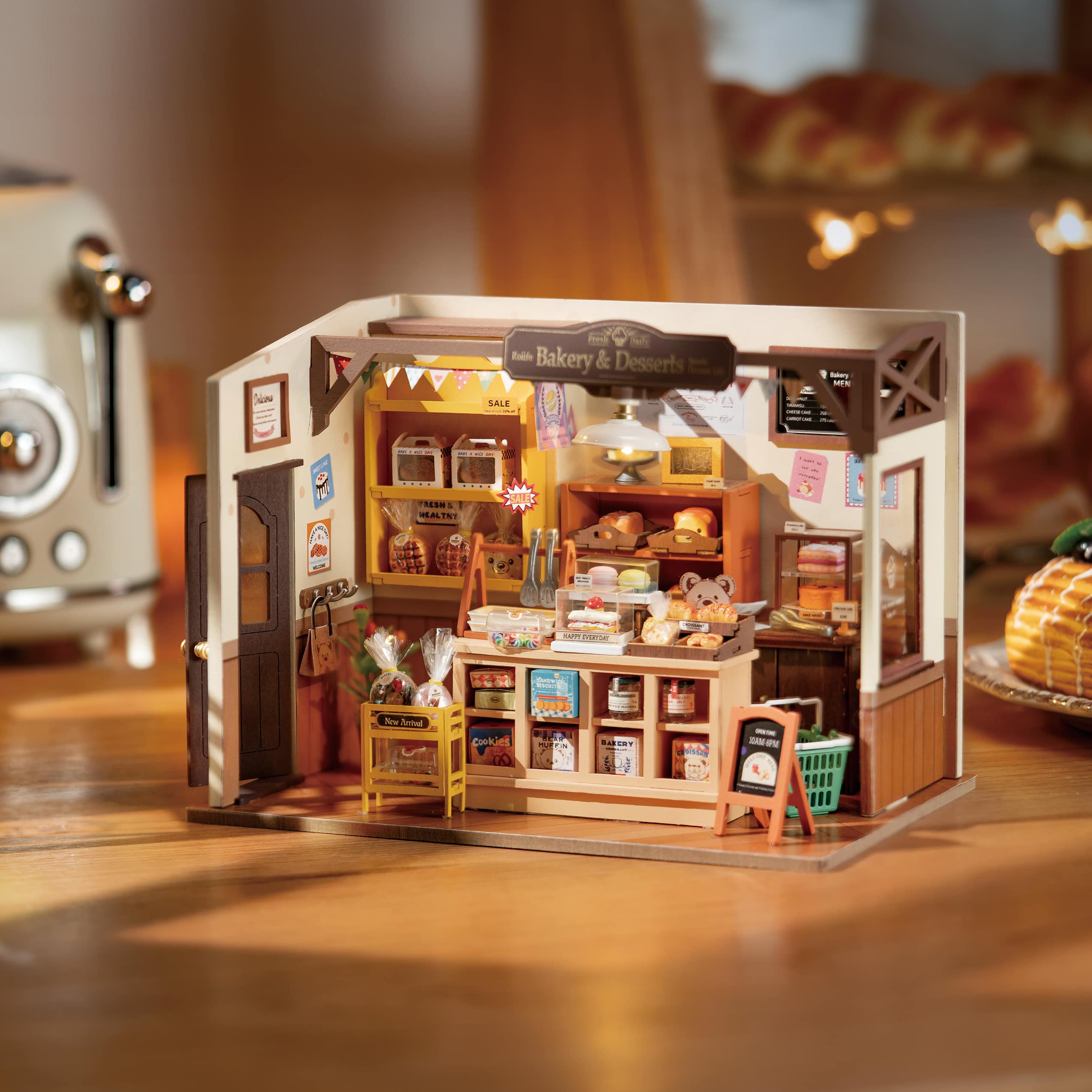 Rolife Becka&#x27;s Baking House DIY Miniature House Kit