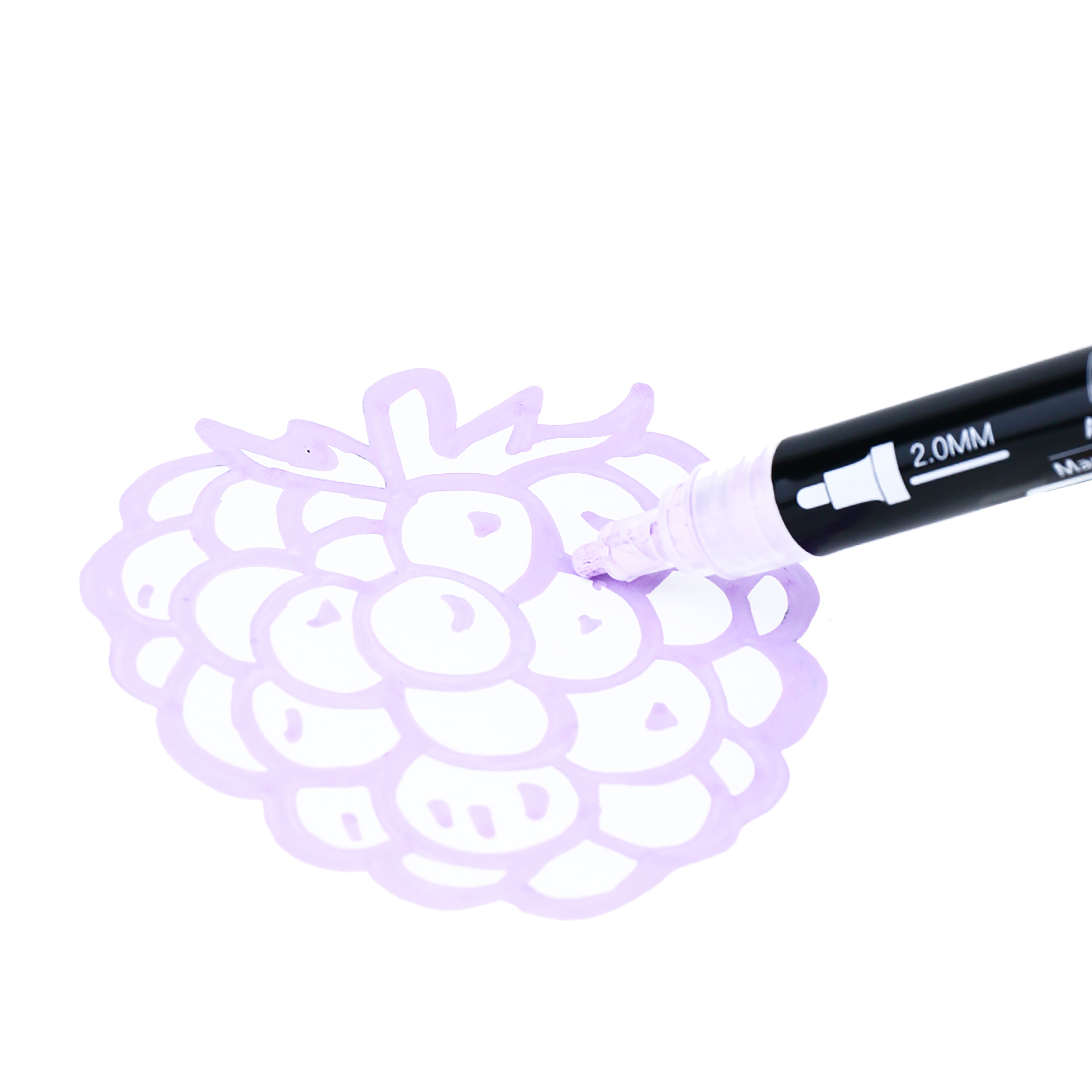 Marqueur à peinture acrylique avec pointe de 2 mm d’Artist’s Loft