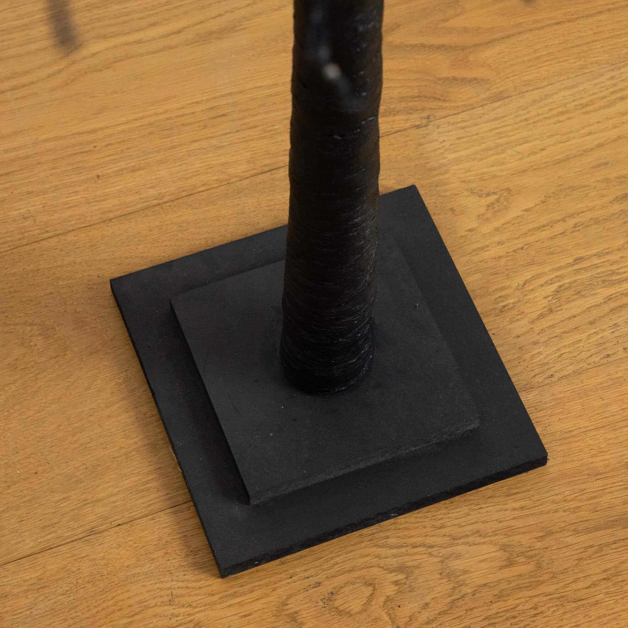 7ft. Pre-Lit Halloween Black Twig Artificial Tree with 390 Orange & Purple LED Lights