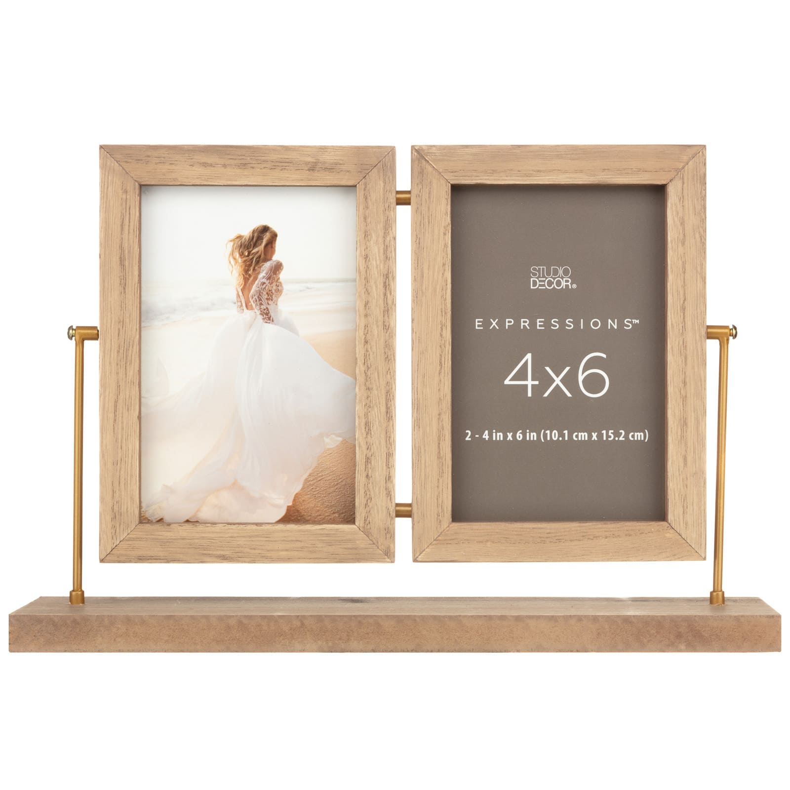Choose Design Silver Glitter & Mirror 4"x6" Photo Frame with Number 