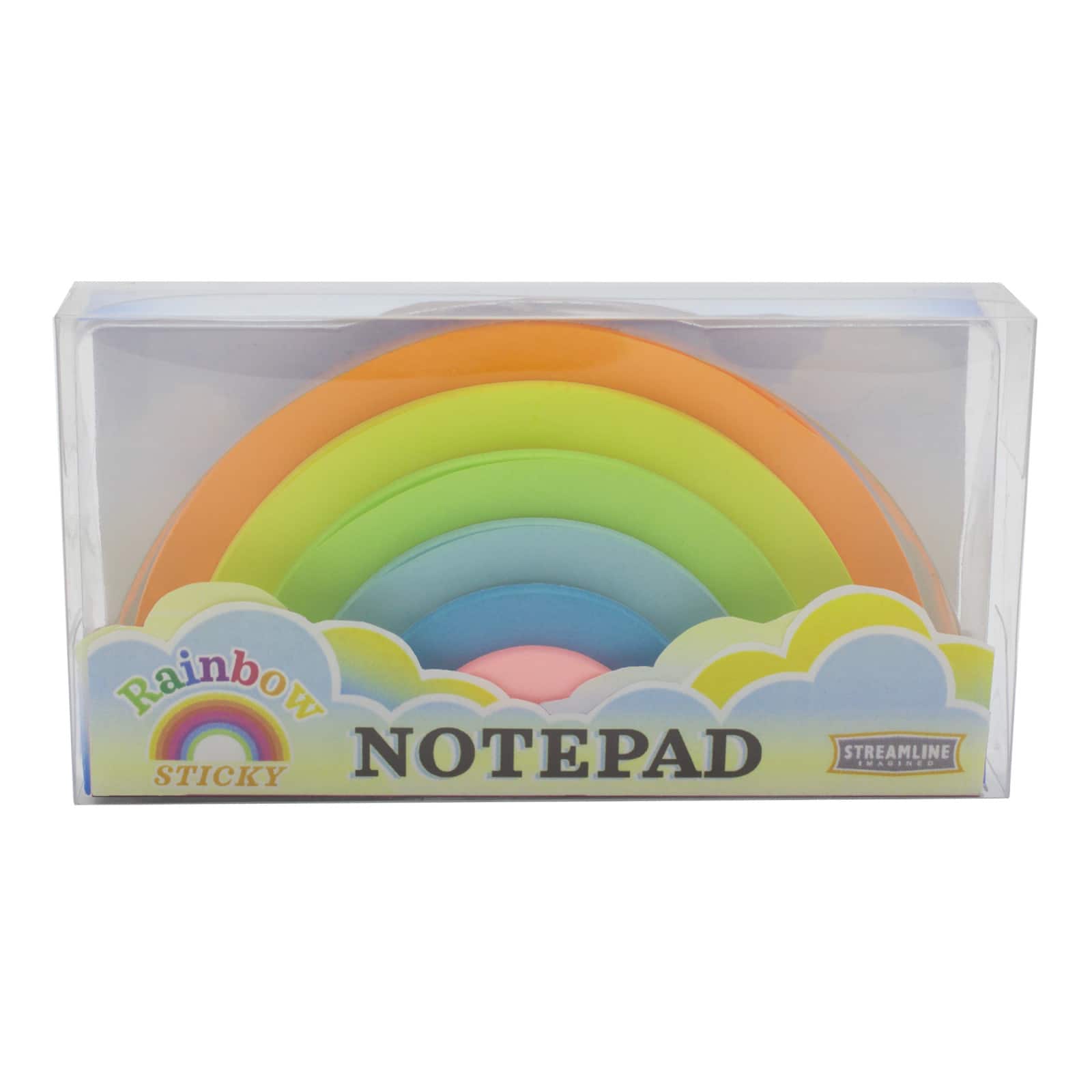 Streamline Rainbow Sticky Notepad