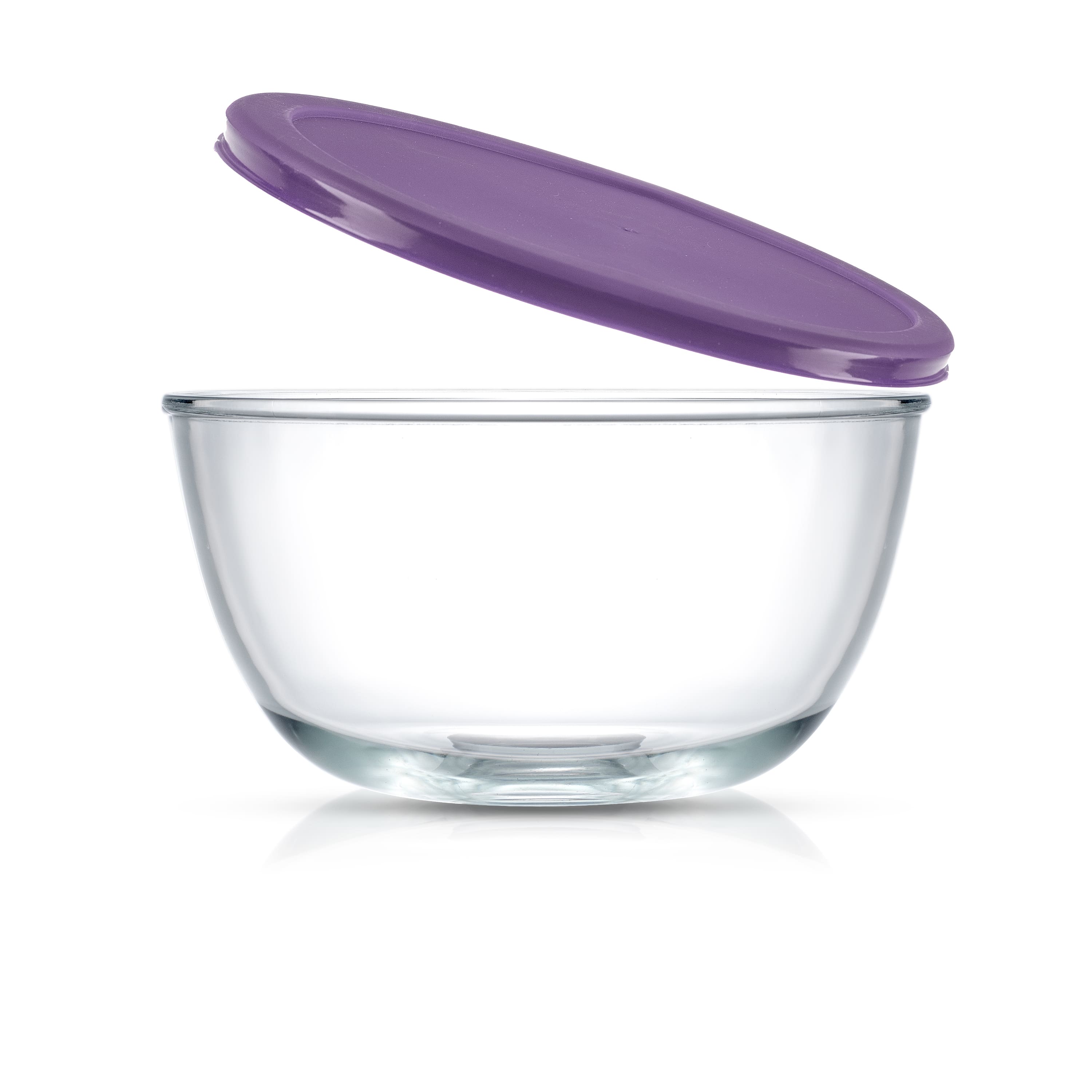 JoyJolt® Glass Mixing Bowls with Lids Set