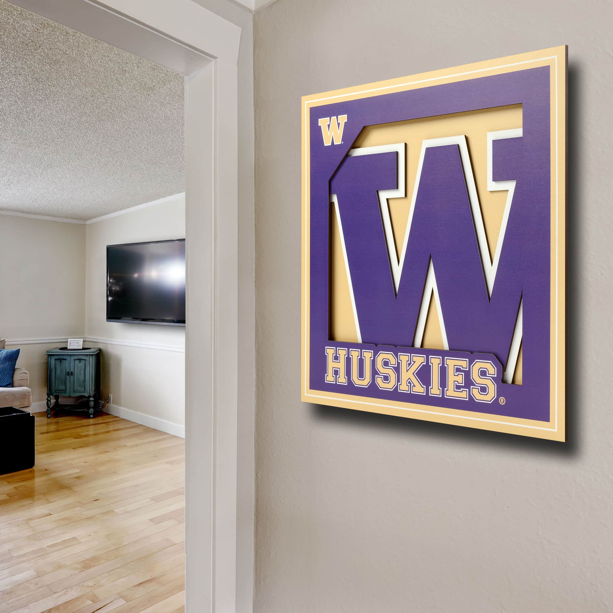 College 3D Logo Series Wall Art