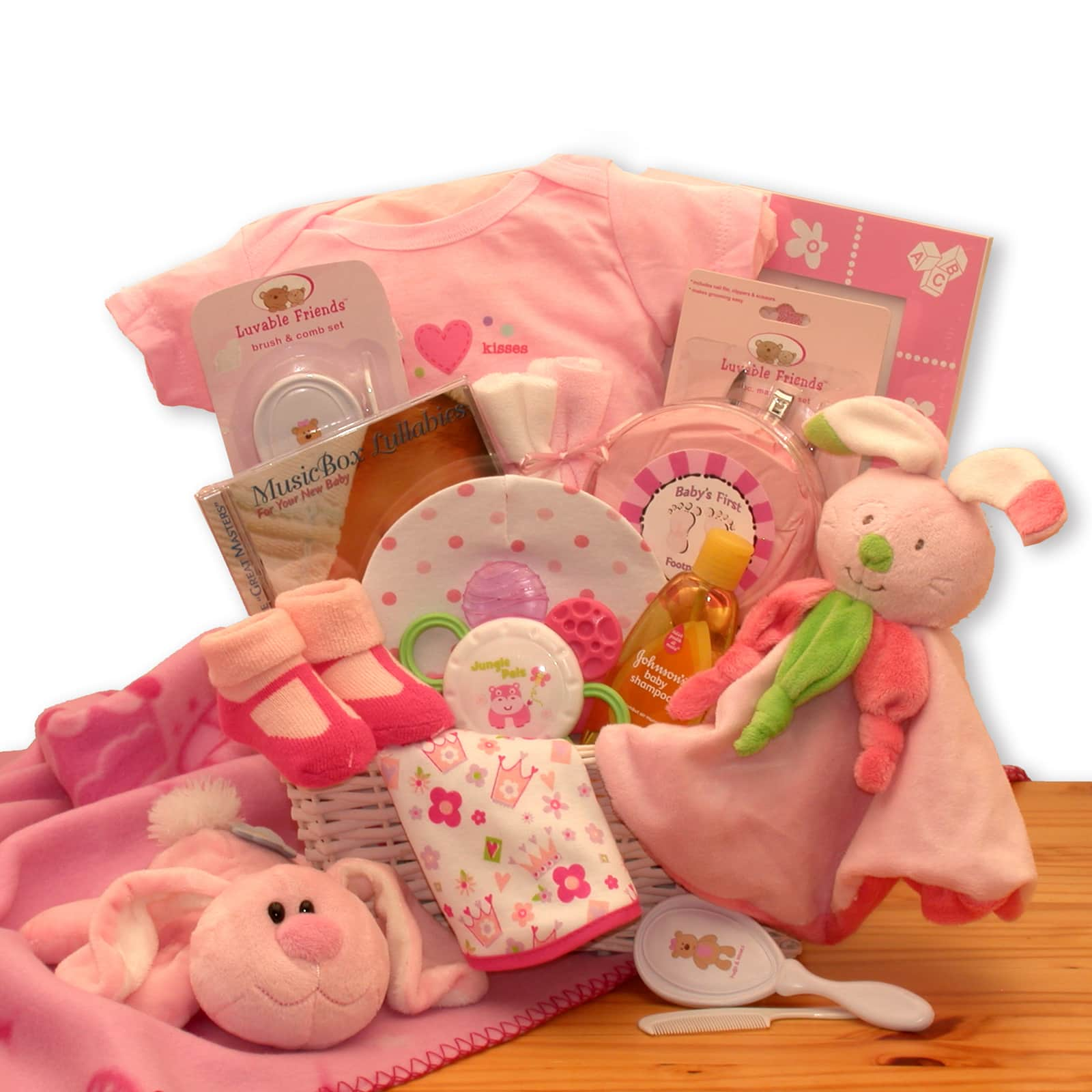 Hunny Bunny's New Baby Gift Basket