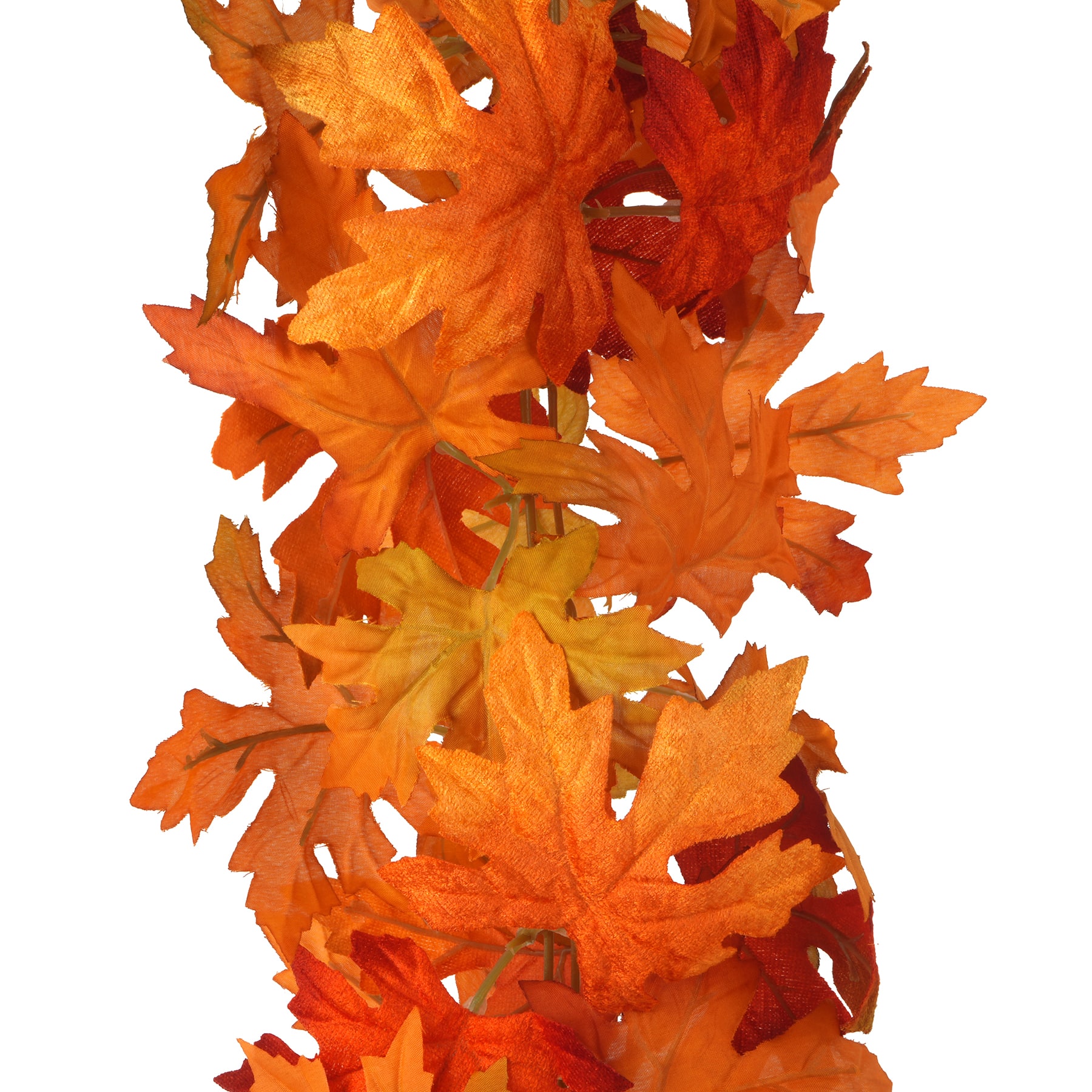 6ft. Orange Maple Leaf Chain Garland by Ashland&#xAE;