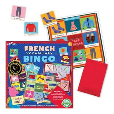eeBoo French Bingo Vocabulary Game | Michaels